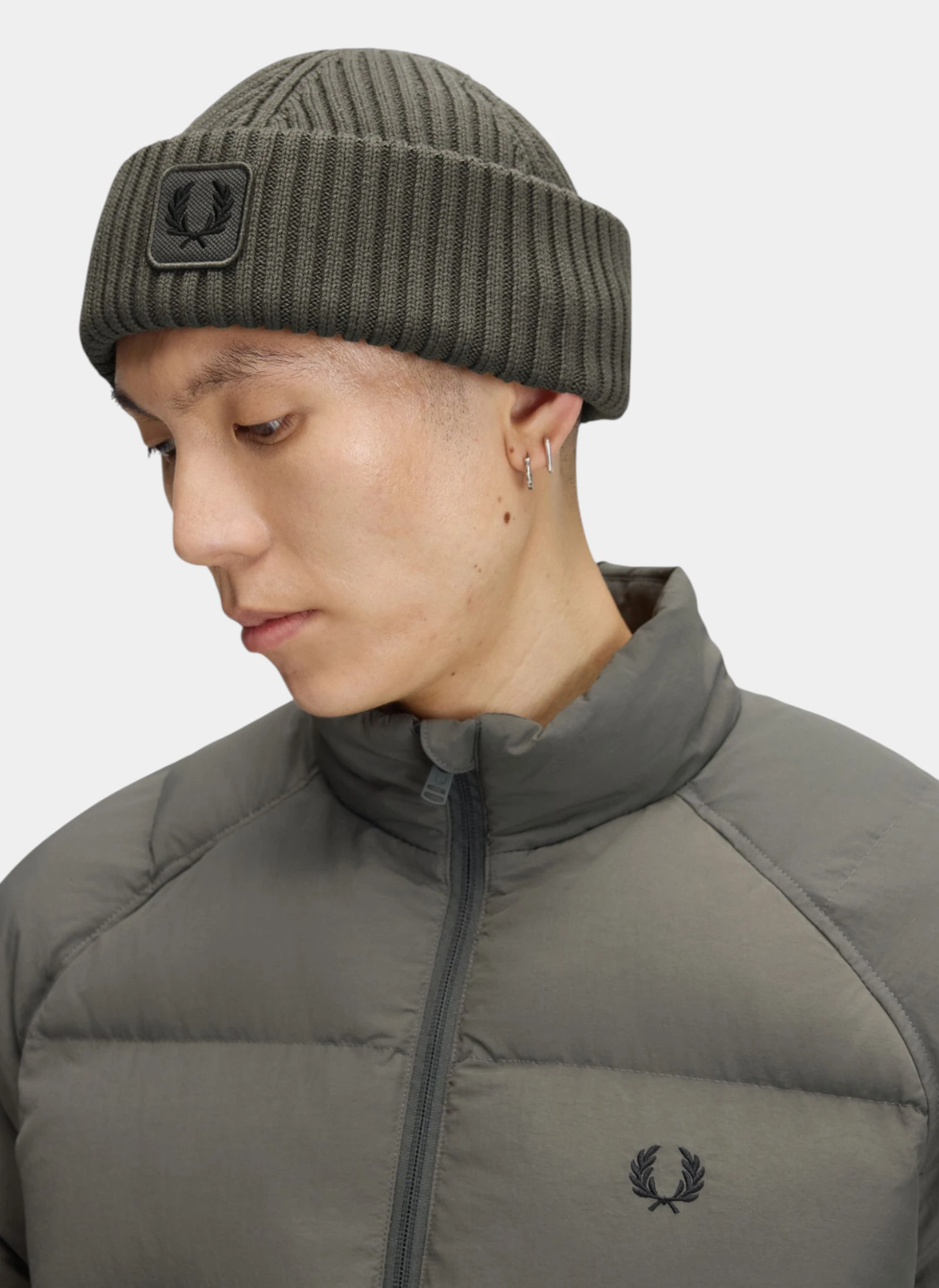 Шапка Cotton Ribbed Beanie 638