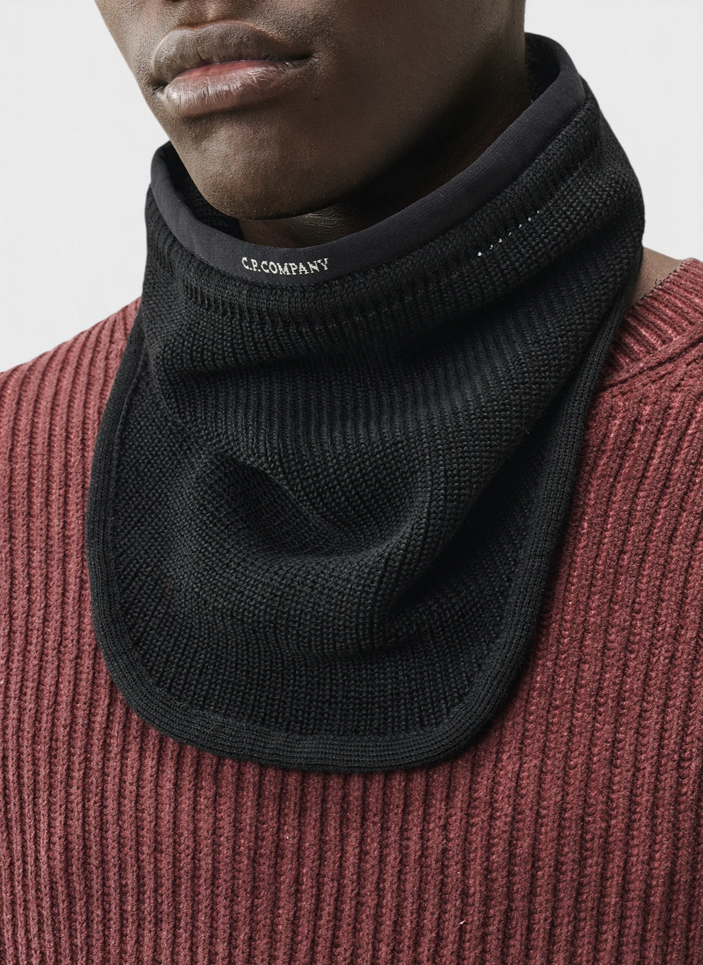 Шарф Extrafine Merino Wool Neck Warmer Black