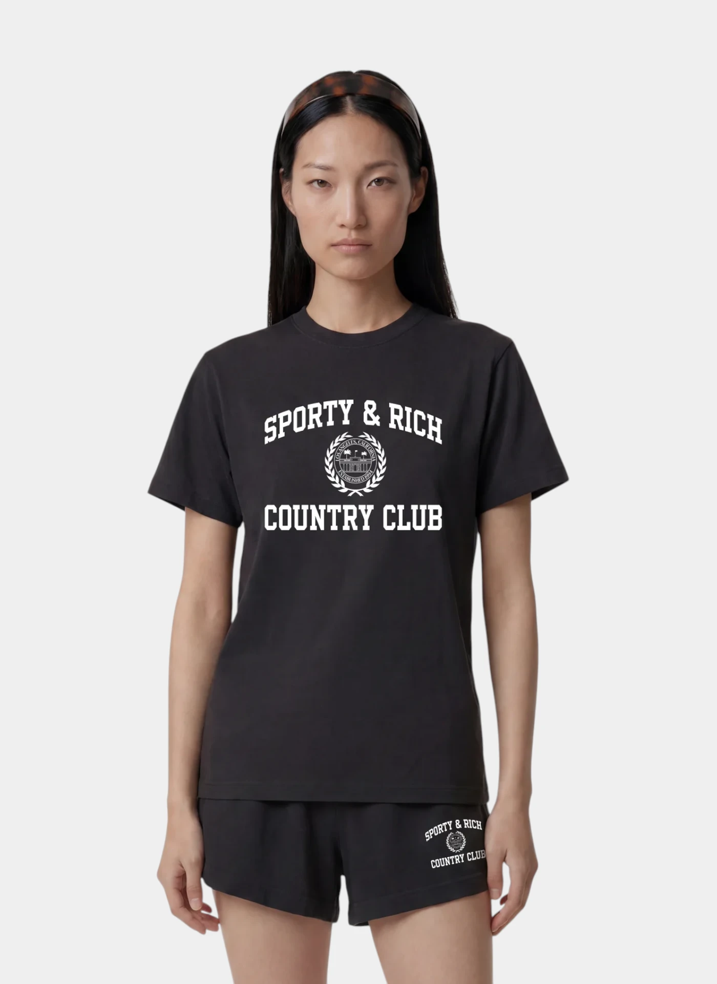Футболка Varsity Crest T-Shirt Carbon