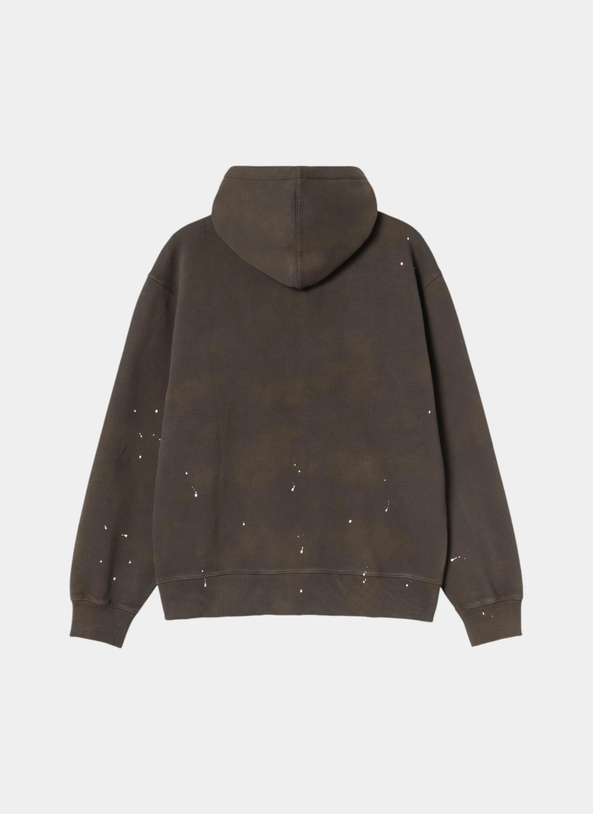 Худи на молнии Hooded Painter Jacket Tobacco (Destroy Wash, Splatter)