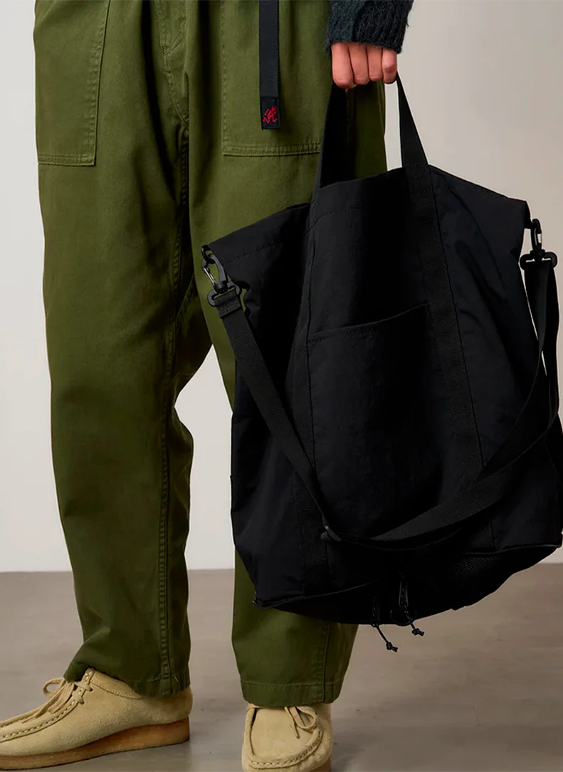 Сумка Nylon Packable Tote Black