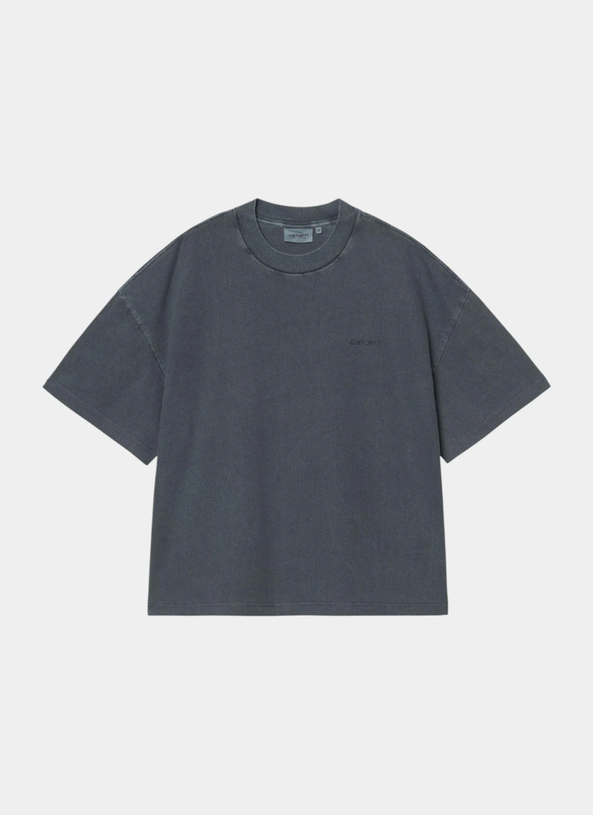 Футболка S/S Benton T-Shirt Carbon (Garment Dyed)