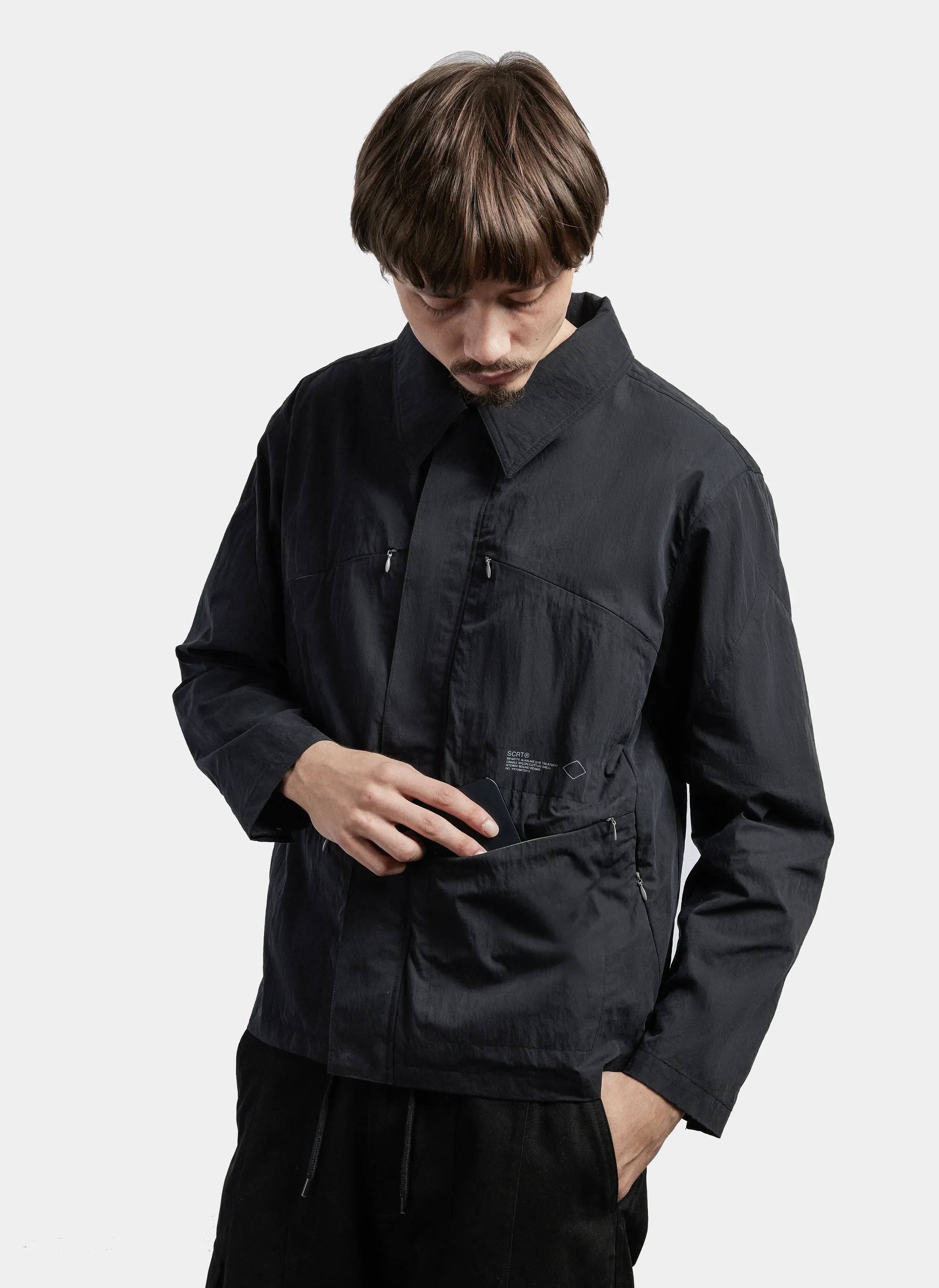 Овершот Robeson Technical Shirt Black