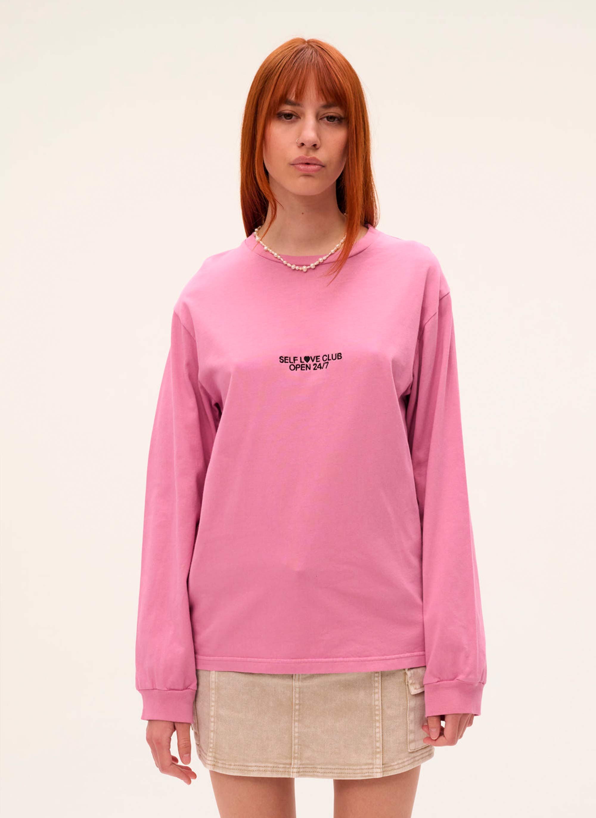 Лонгслив Narcissus's Delight WASHED PINK