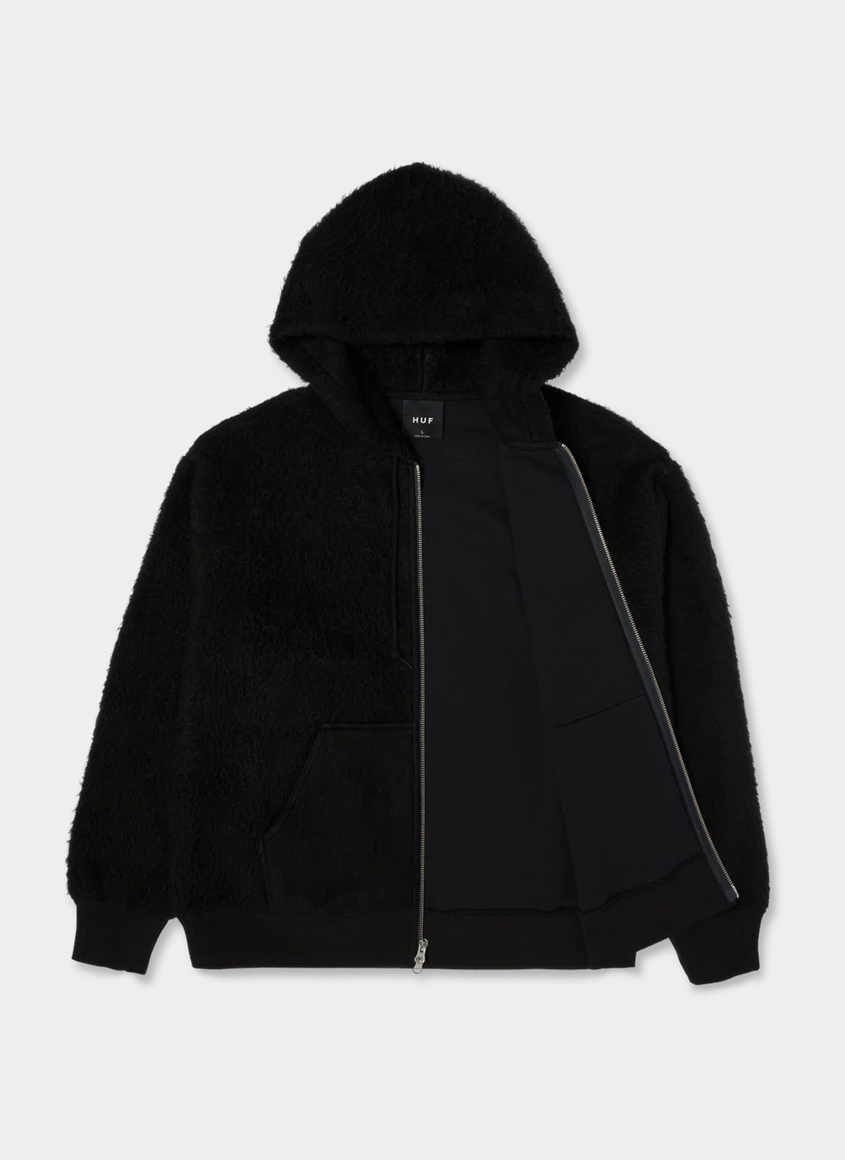 Худи На Молнии Corso Heavyweight F/Z Hoodie Black