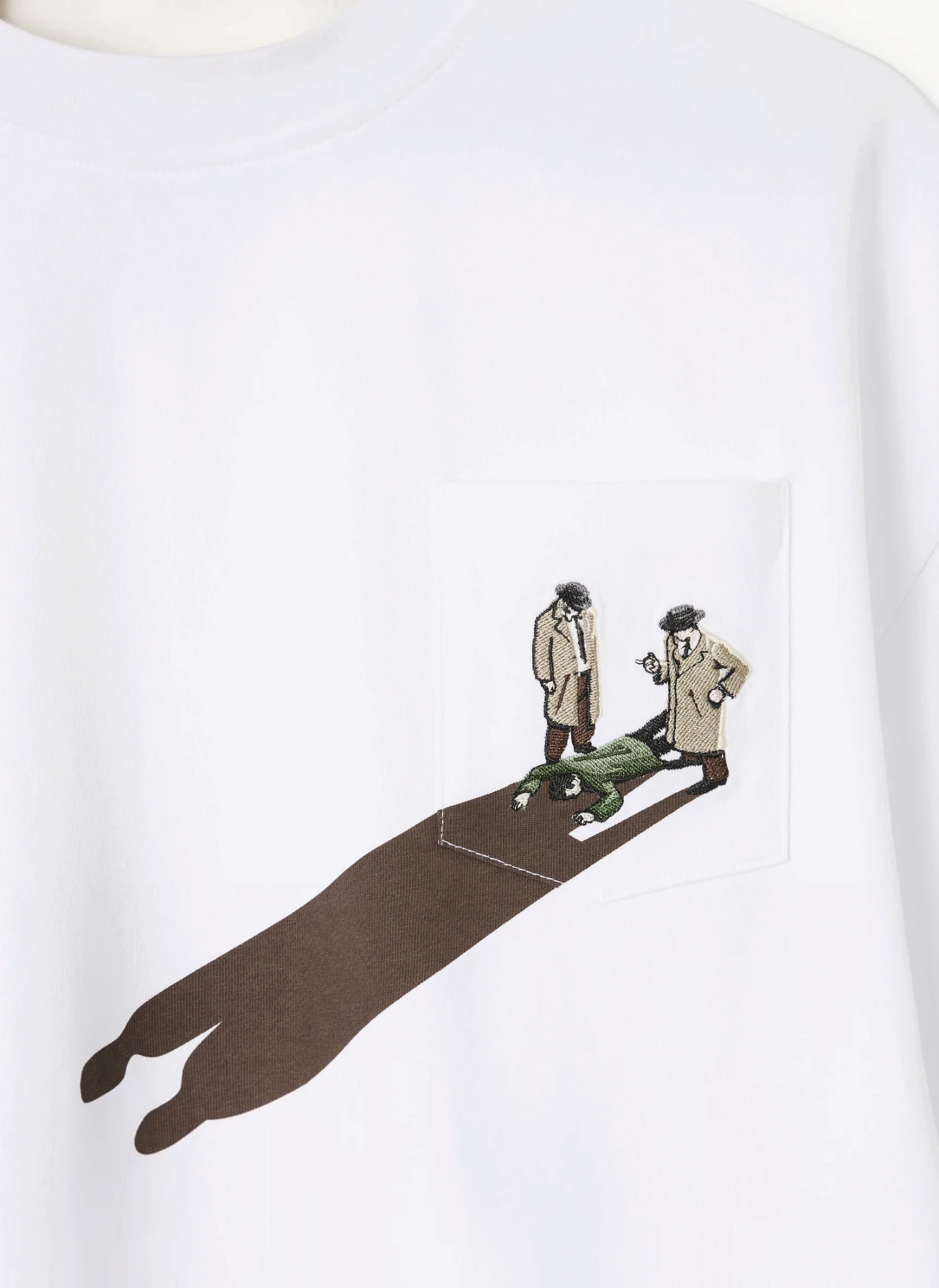 Футболка The Body Pocket T-Shirt White