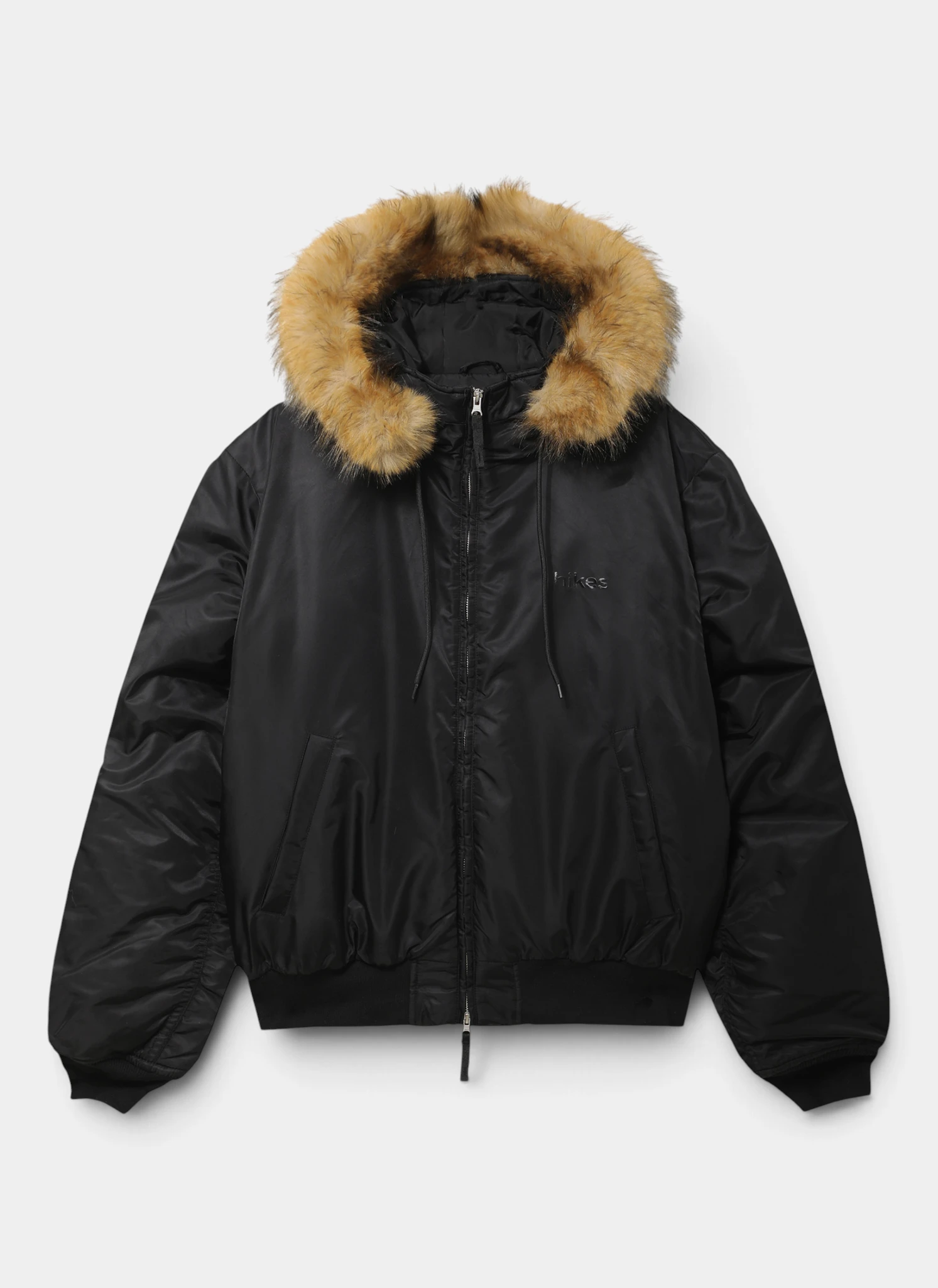 Бомбер Bomber Hood Jacket Black