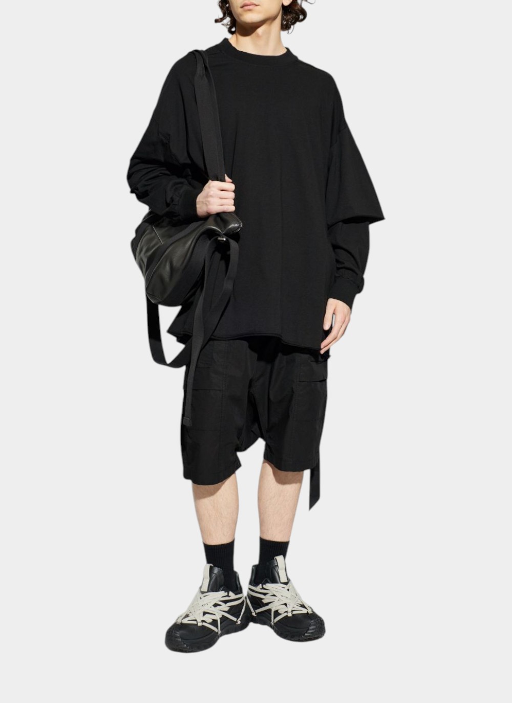 Лонгслив Tommy Hustler LS T-Shirt Black