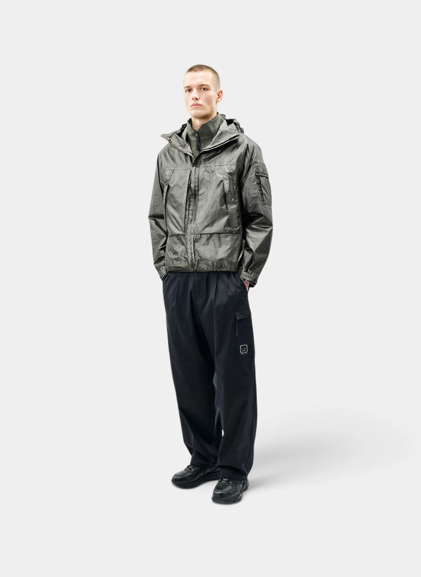 Куртка Metropolis Series Nano Titanium Re-Colour Hooded Jacket Silver