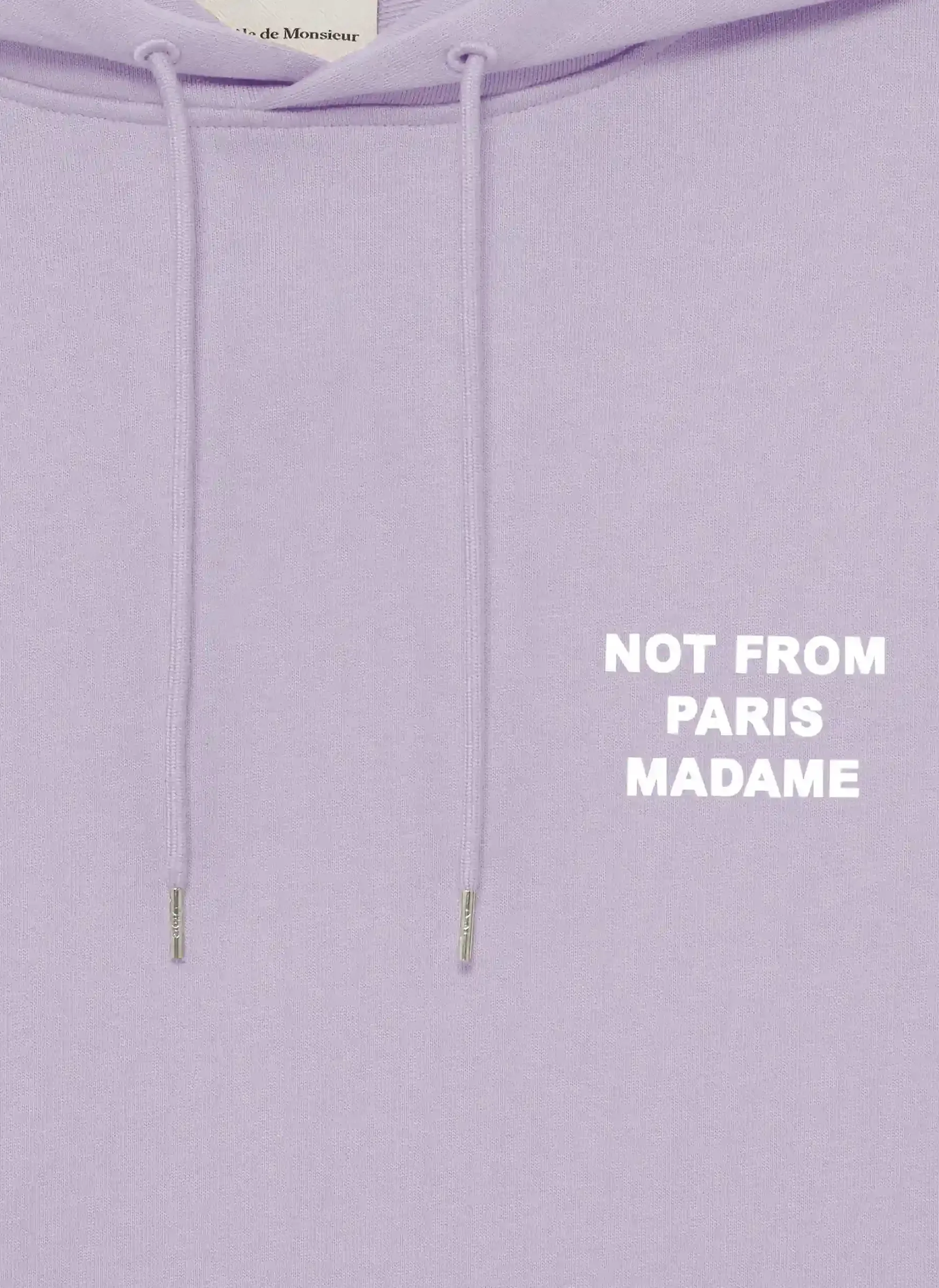 Худи Slogan Lavander