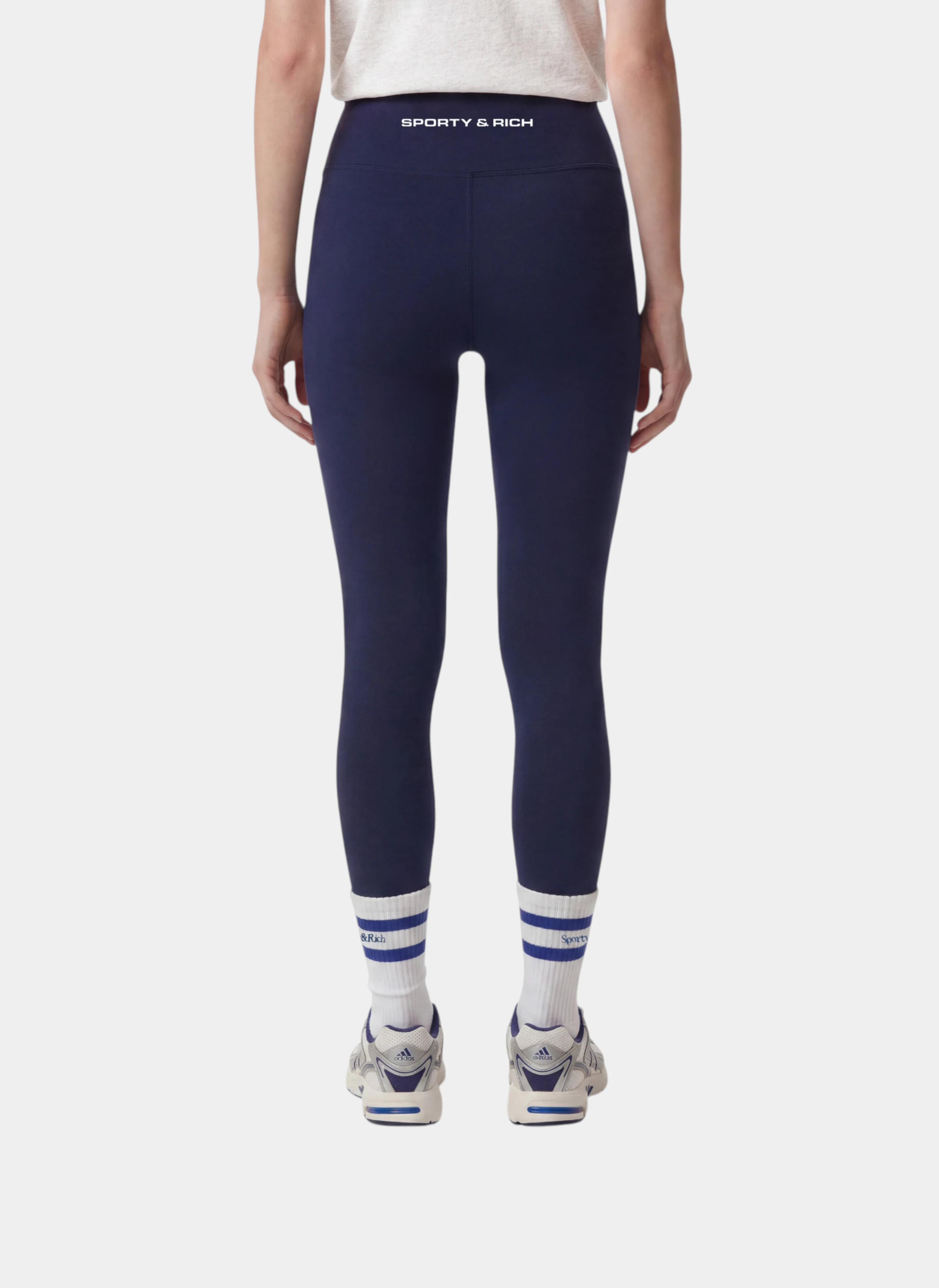 Леггинсы Bold Logo Legging Dark Navy/White