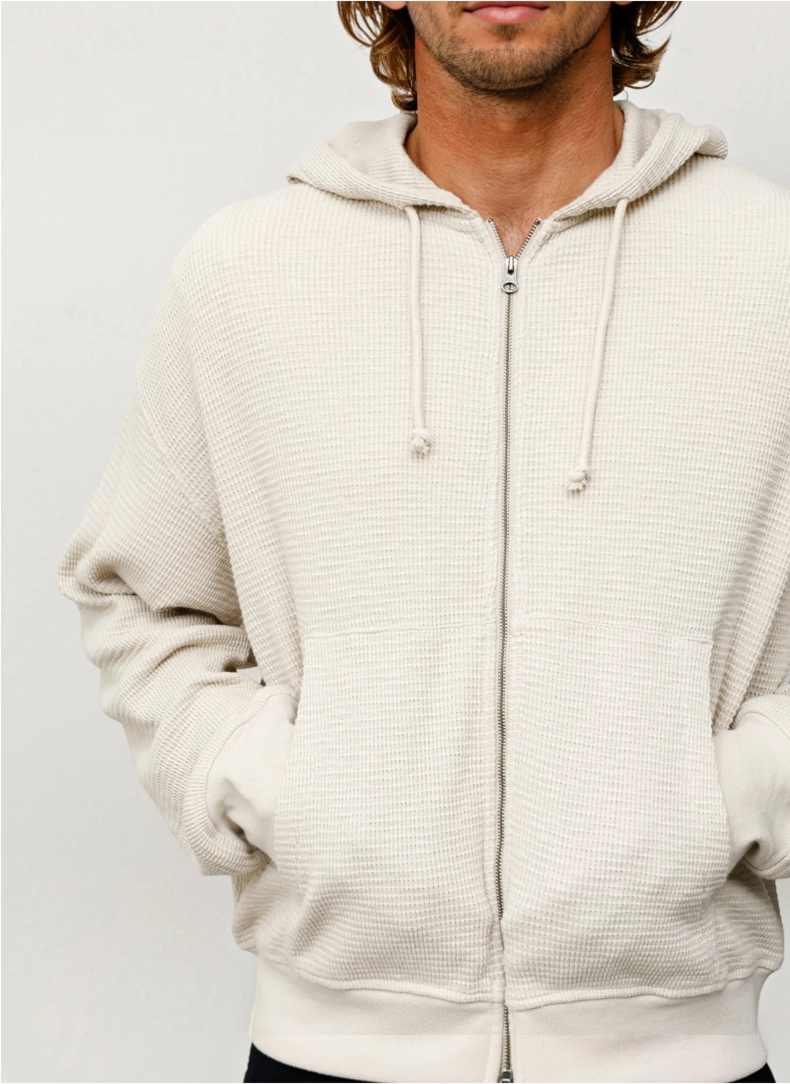 Худи на молнии Light Weight Thermal Hood Bone