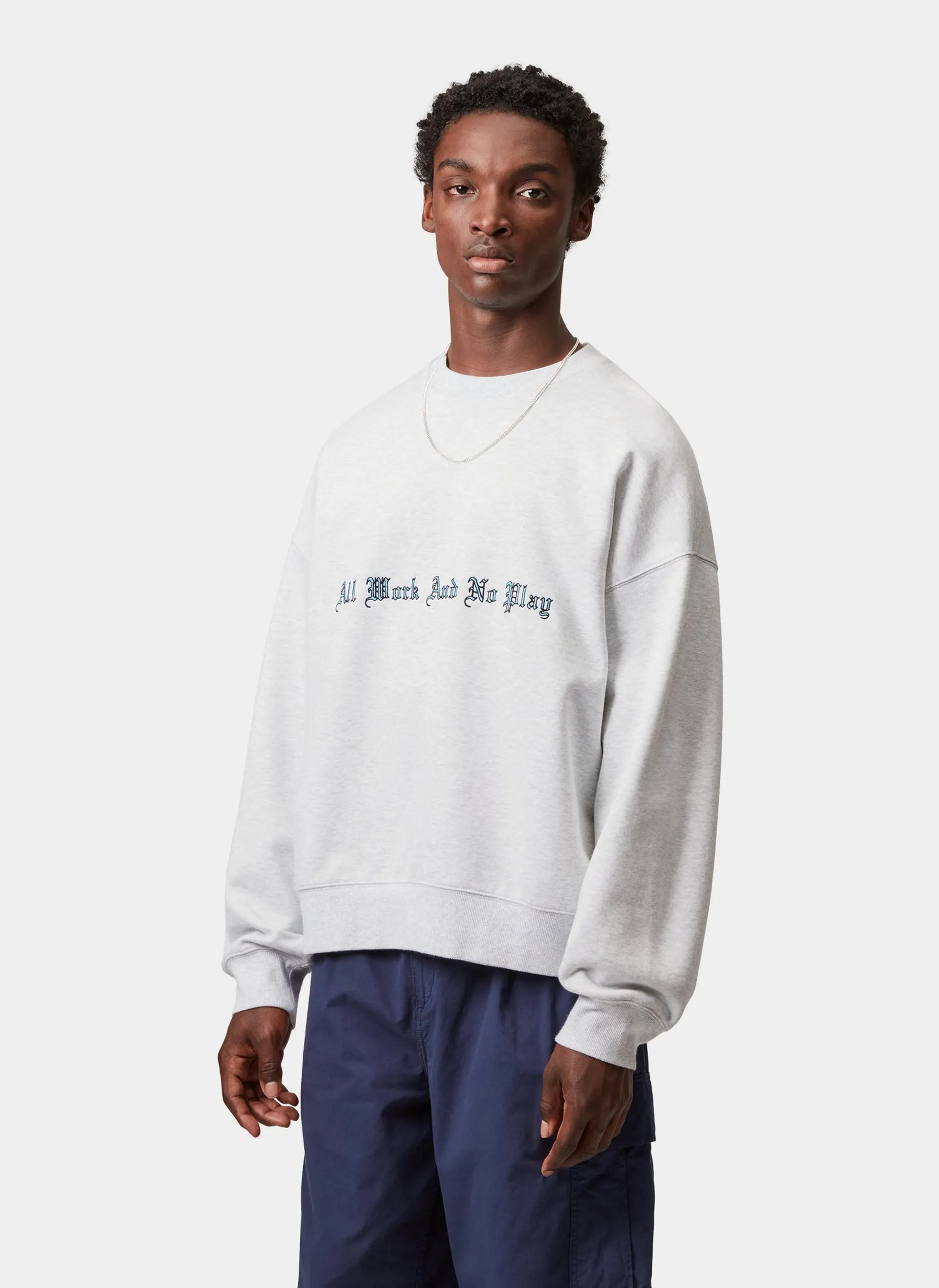 Свитшот No Play Sweat Ash Heather