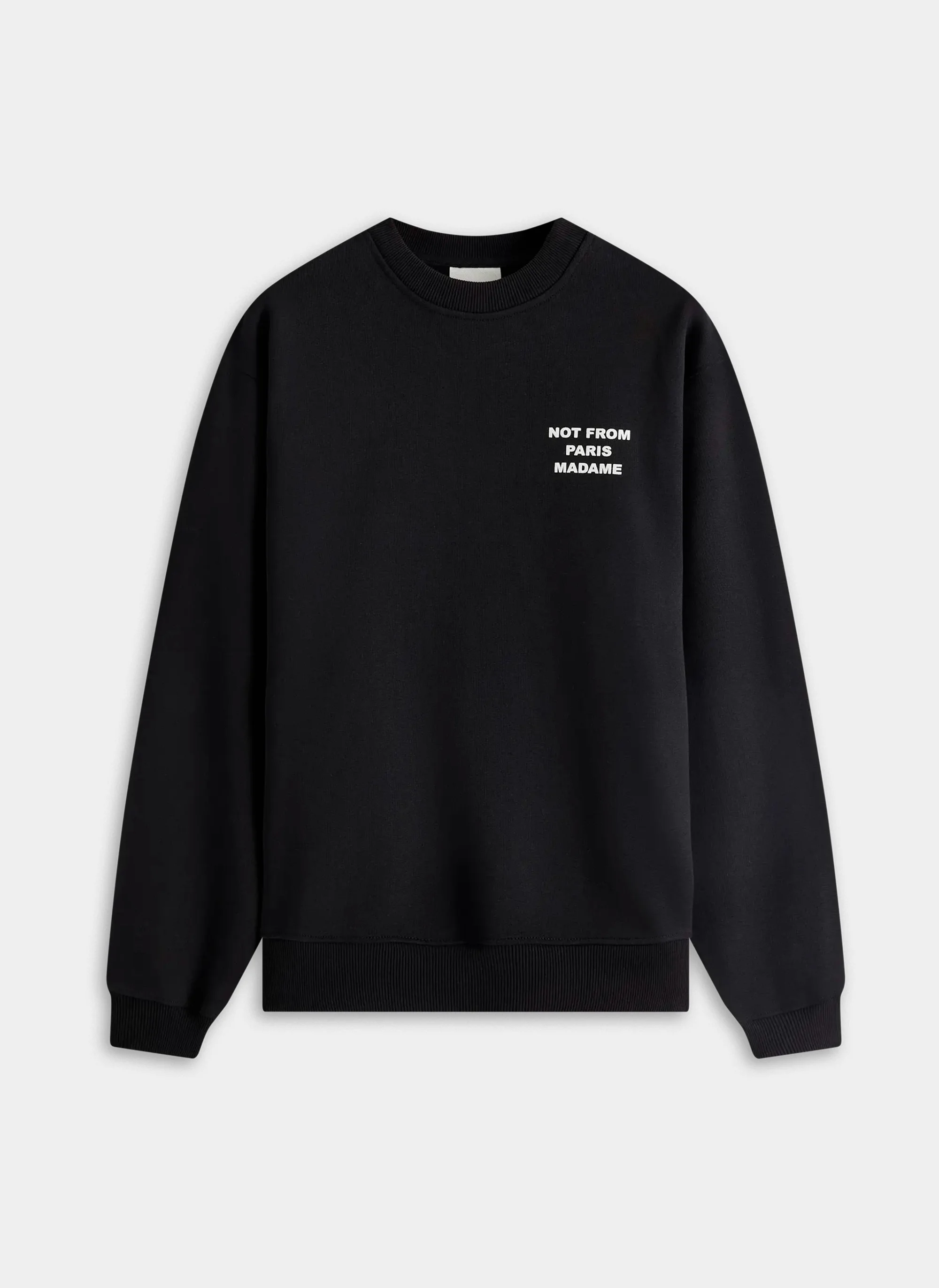Свитшот Slogan Black