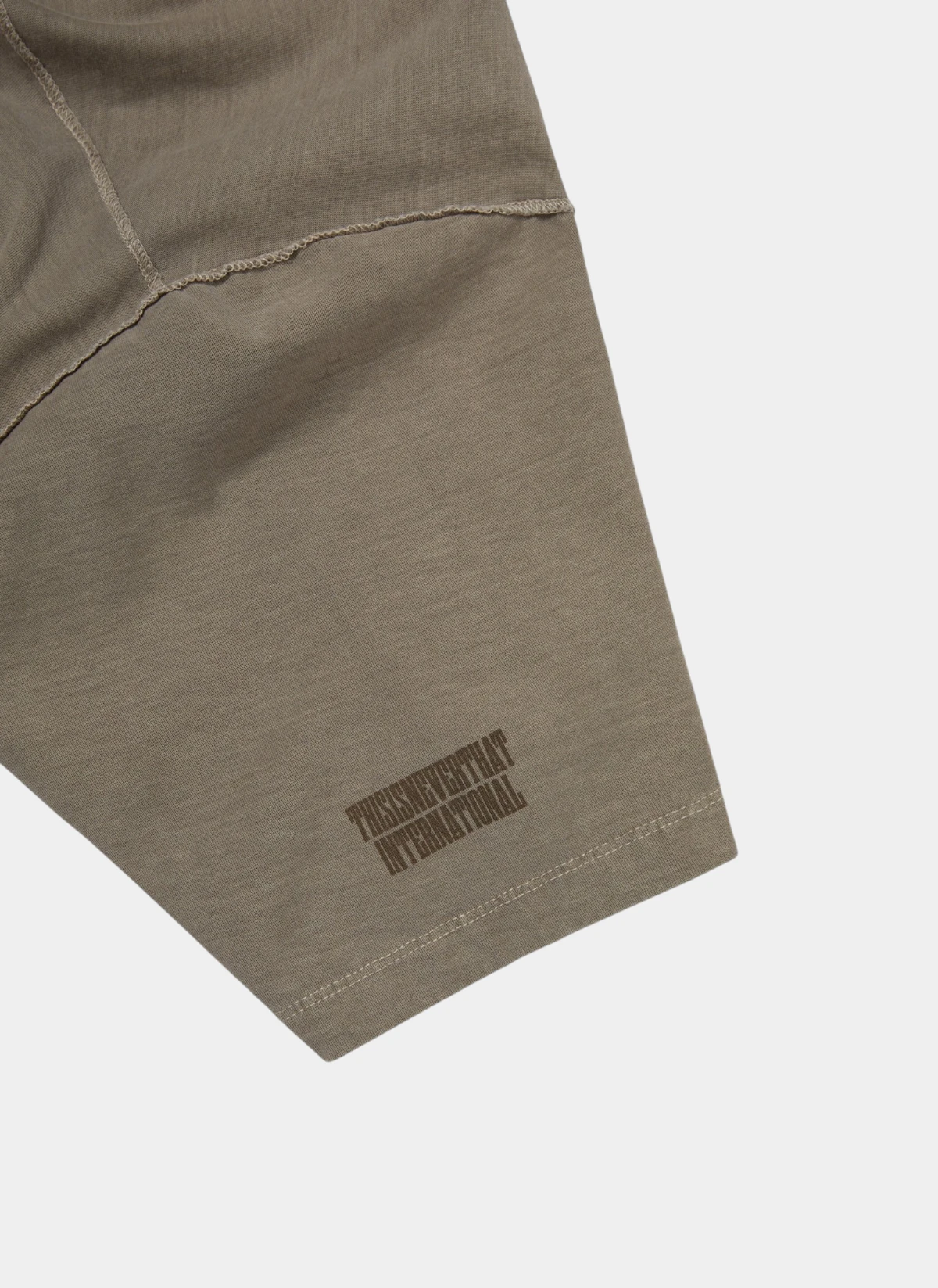 Футболка Overdyed Reverse Tee Desert Green