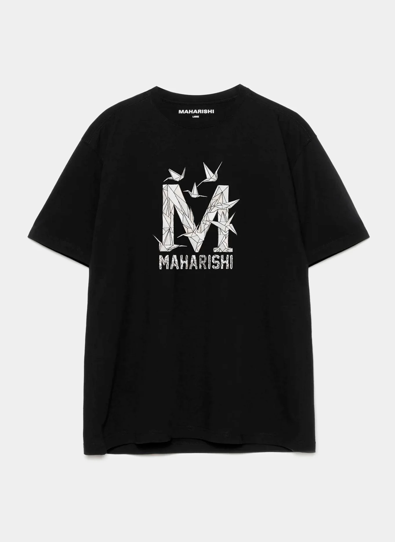 Футболка Origami Crane M S/S T-Shirt  Black