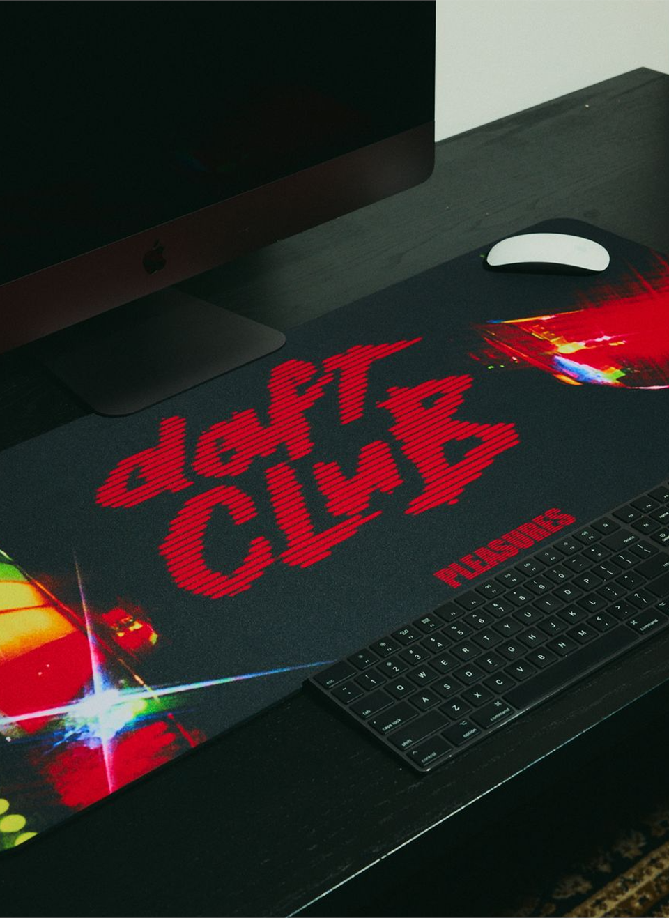 Коврик для мыши Pleasures x Daft Punk Daft Club Gaming Pad Black