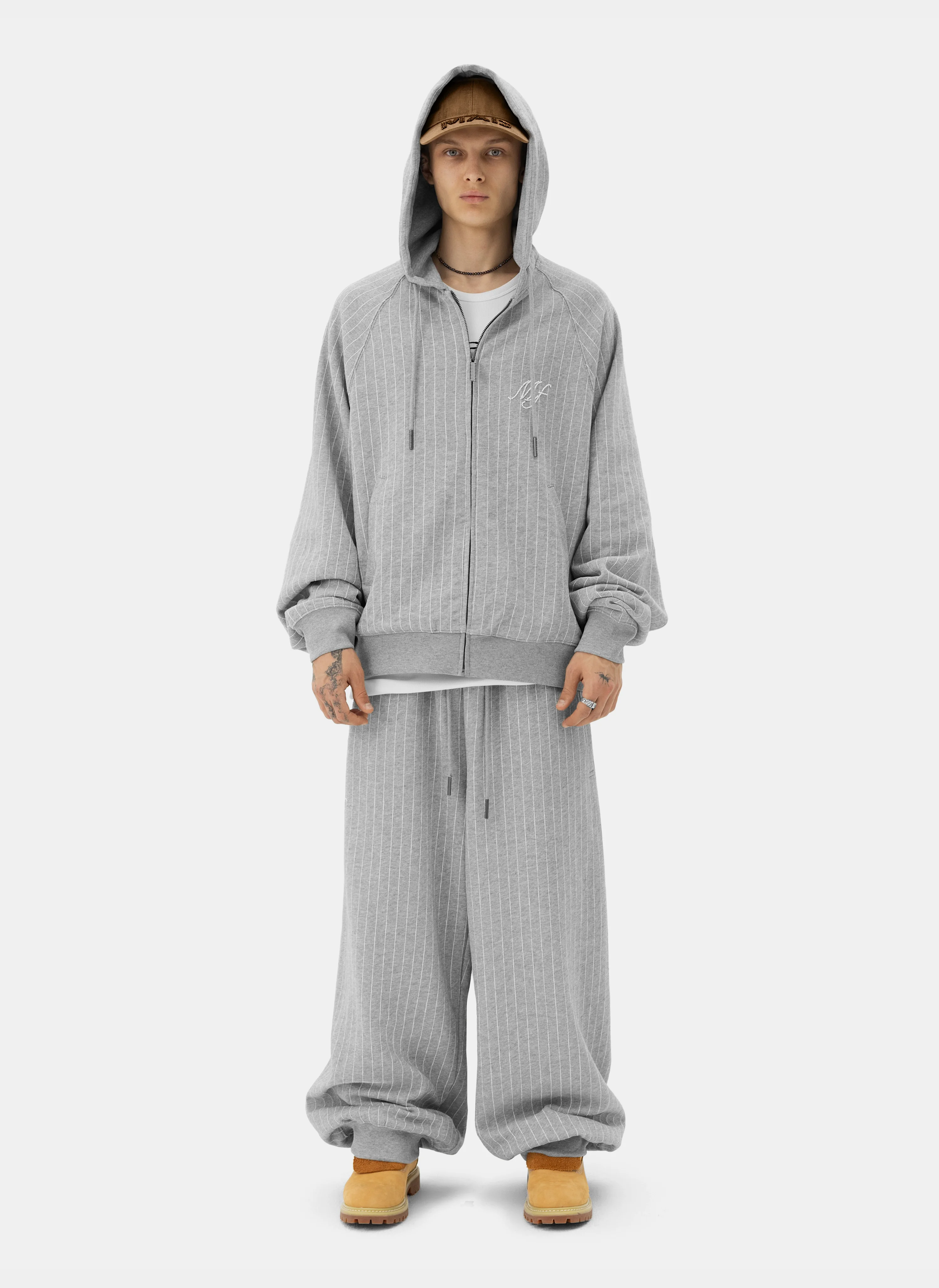 Брюки Striped Pants Grey Melange