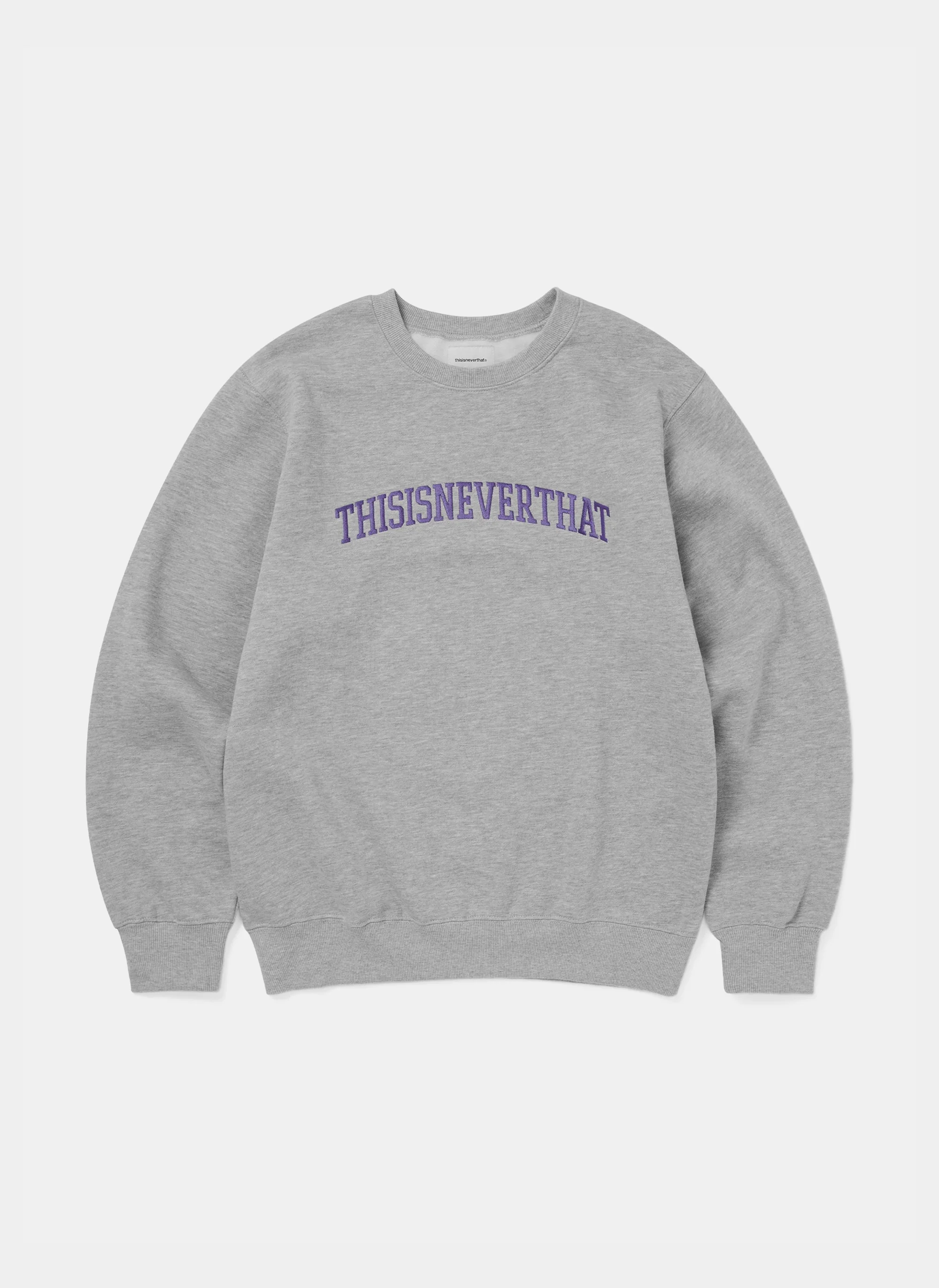 Свитшот TNT Arch-Logo Crewneck Heather Grey