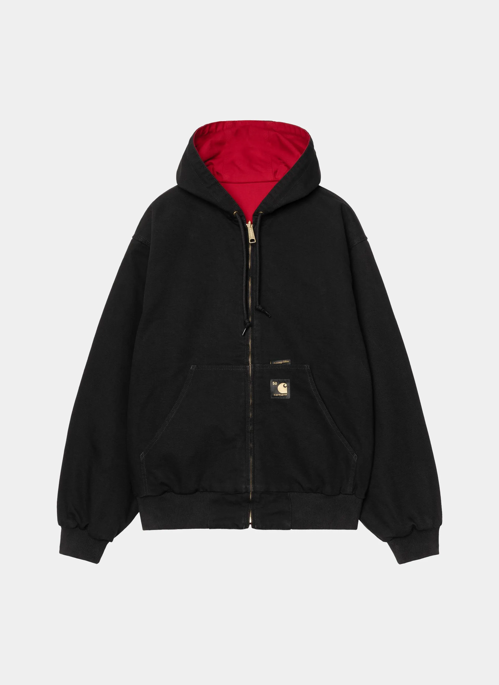 Куртка 50 Years Anniversary OG Active Jacket Canvas Black / Usa Red (Rinsed)