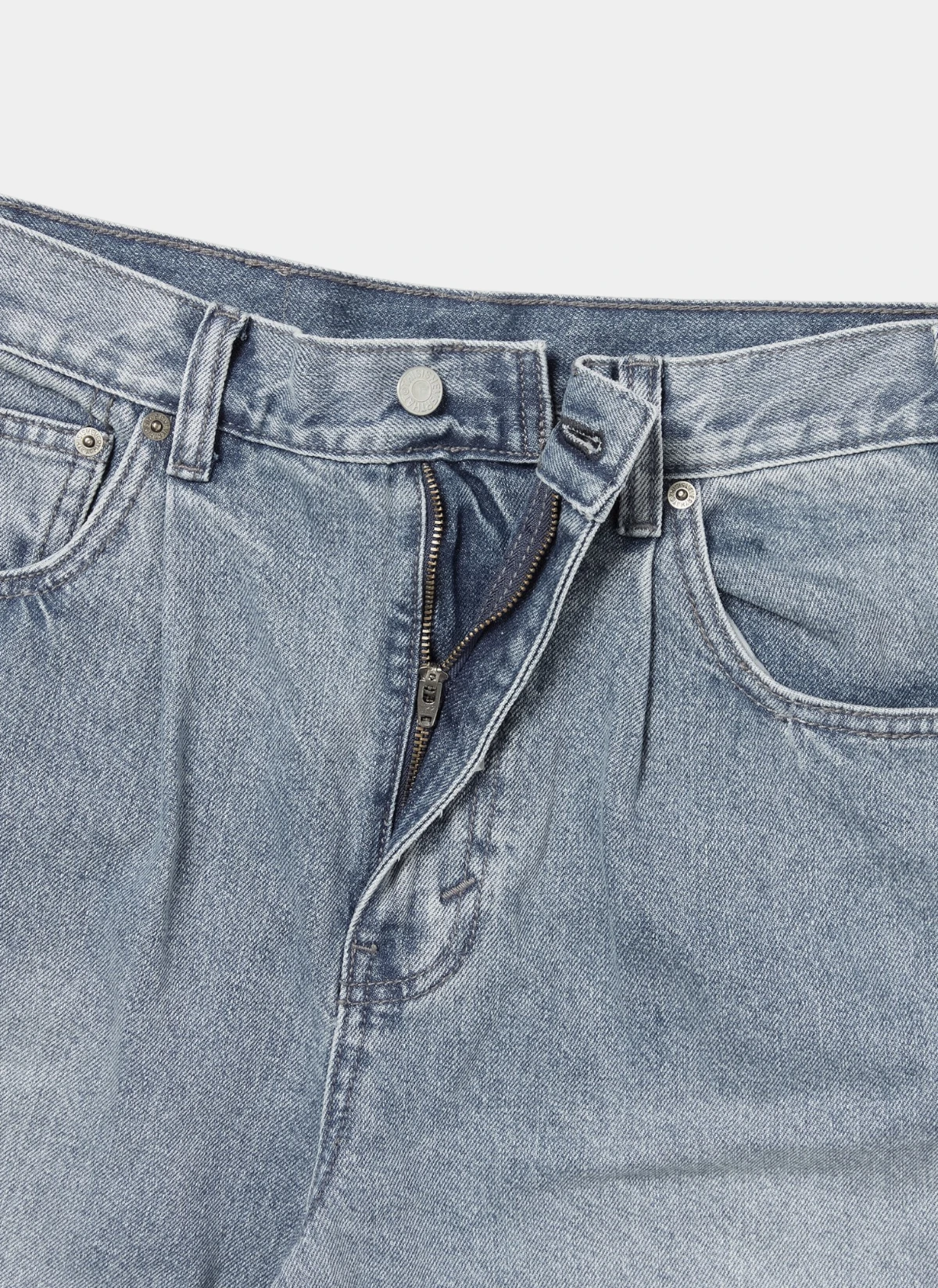 Джинсы Loose Jeans Washed Blue