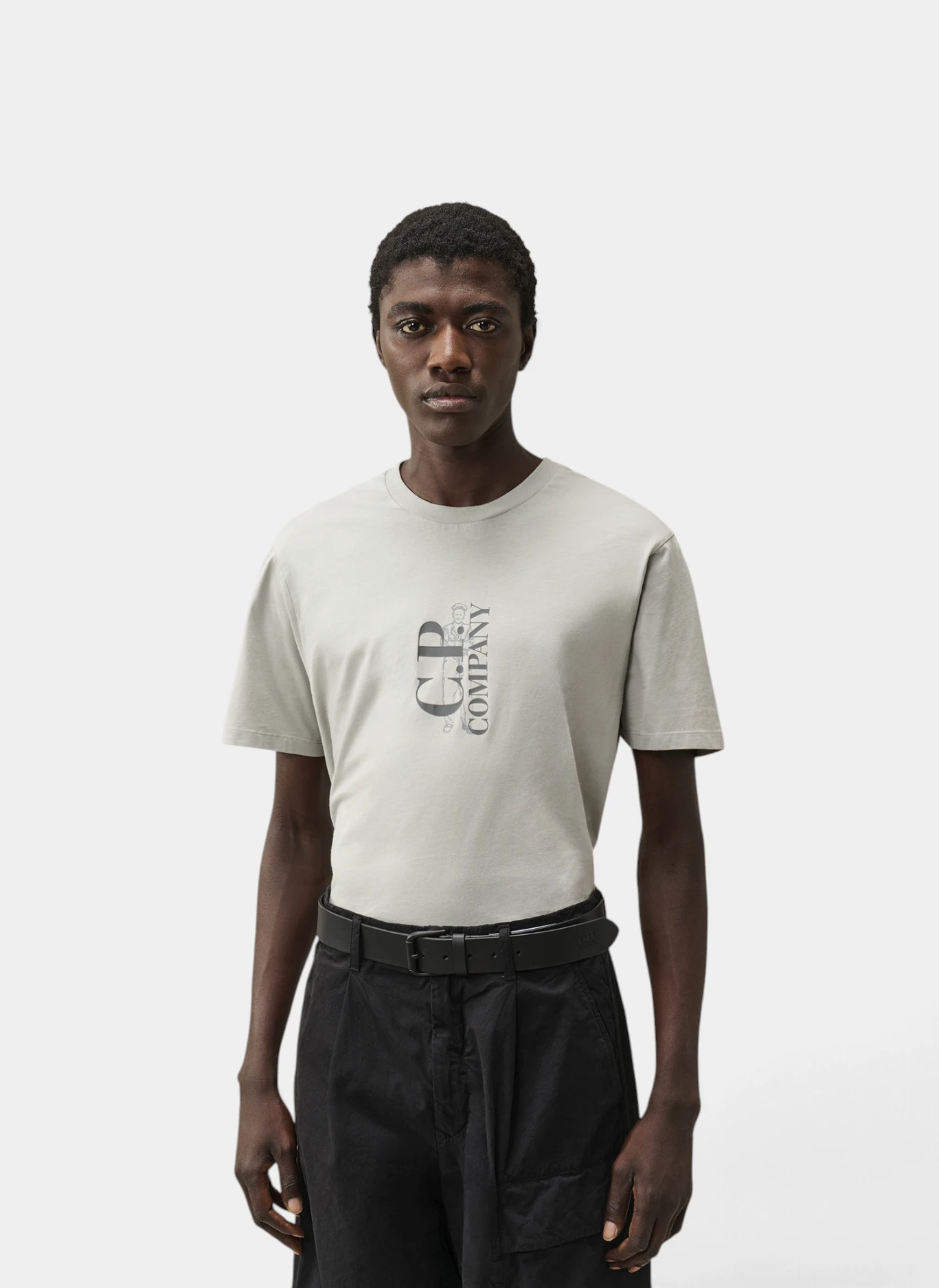 Ремень Leather Logo Belt Black