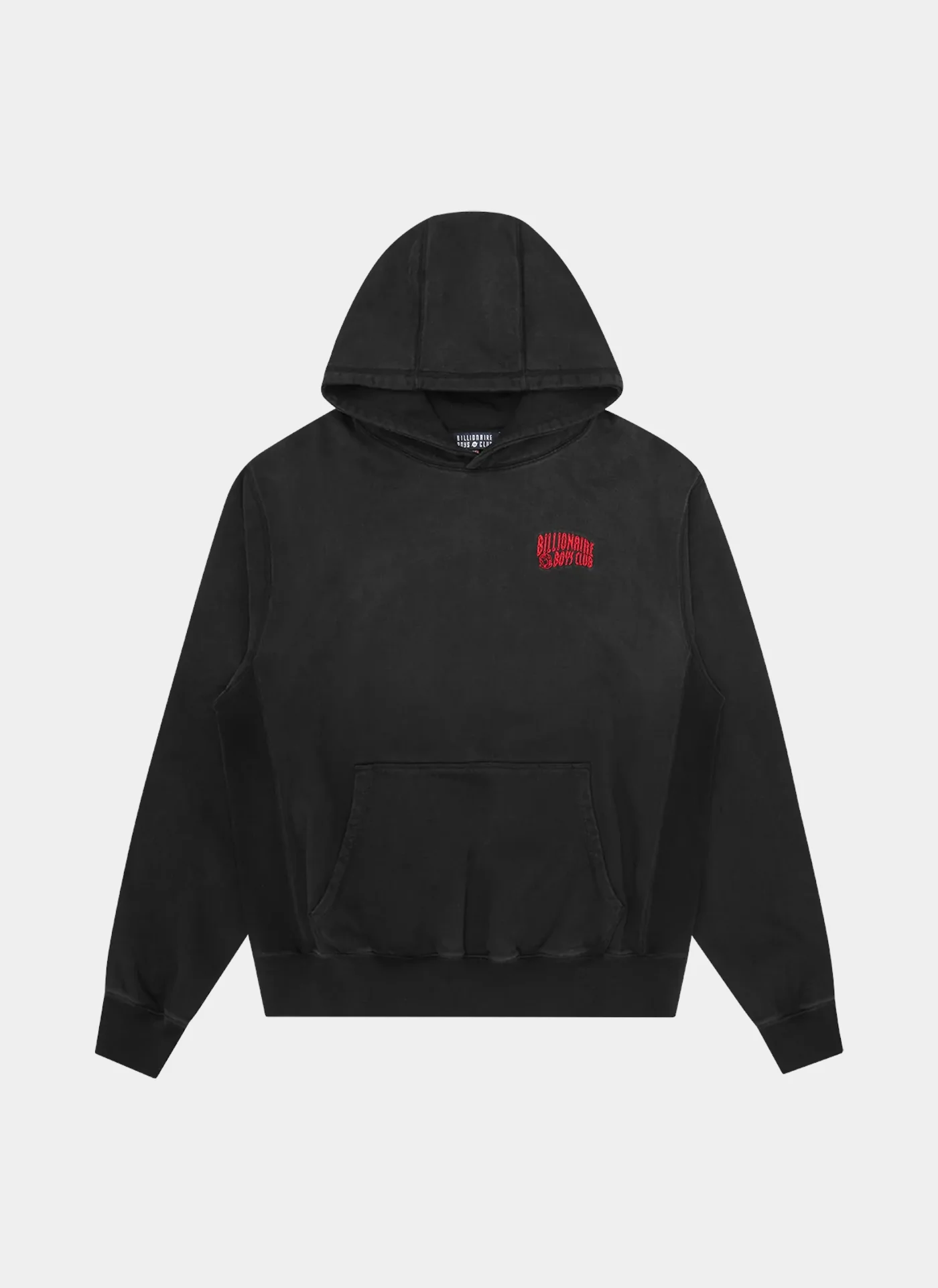 Худи Small Arch Logo Oversized Popover Hood Washed Black