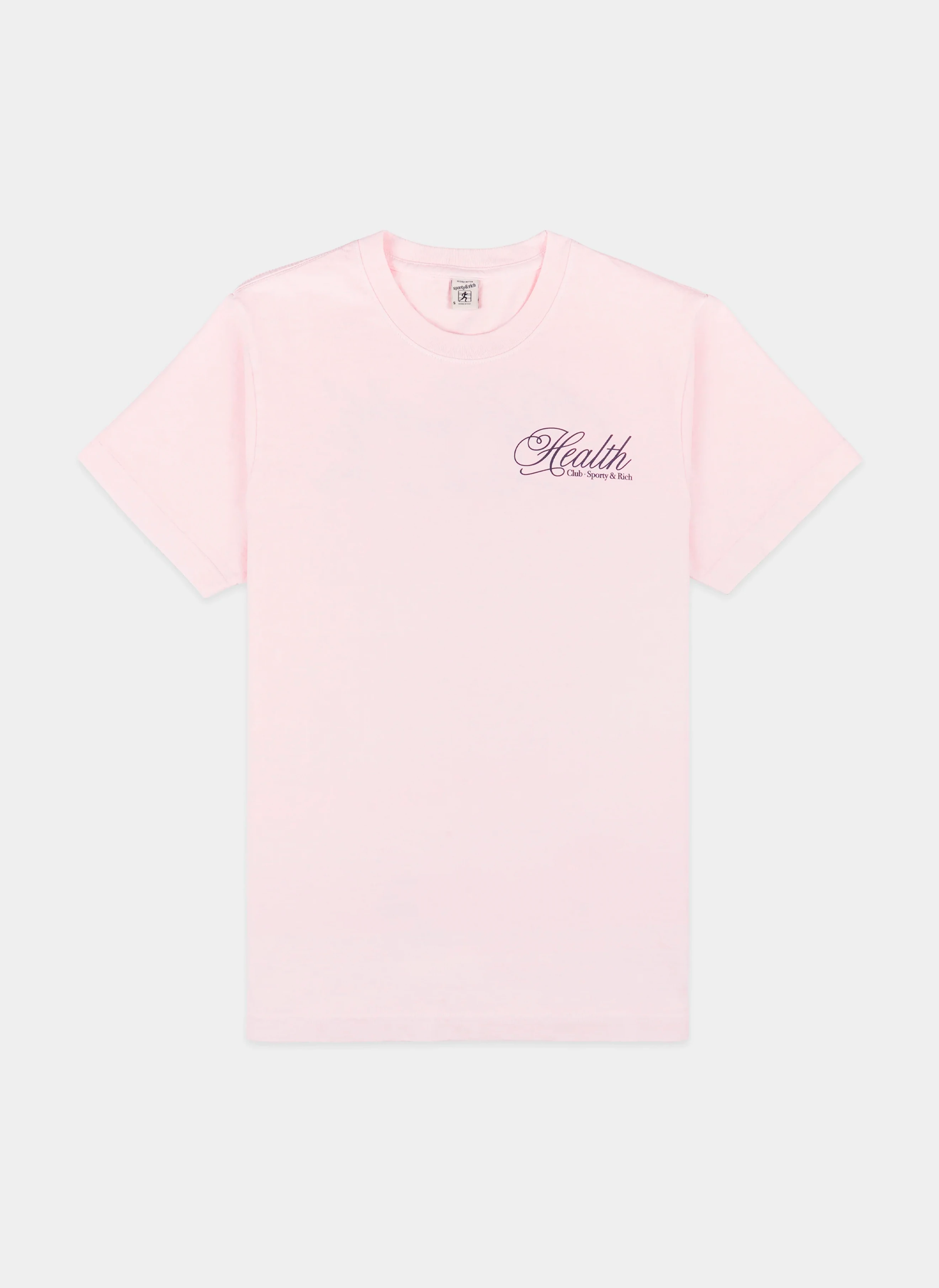 Футболка Health Script T-Shirt Pink Dolphin