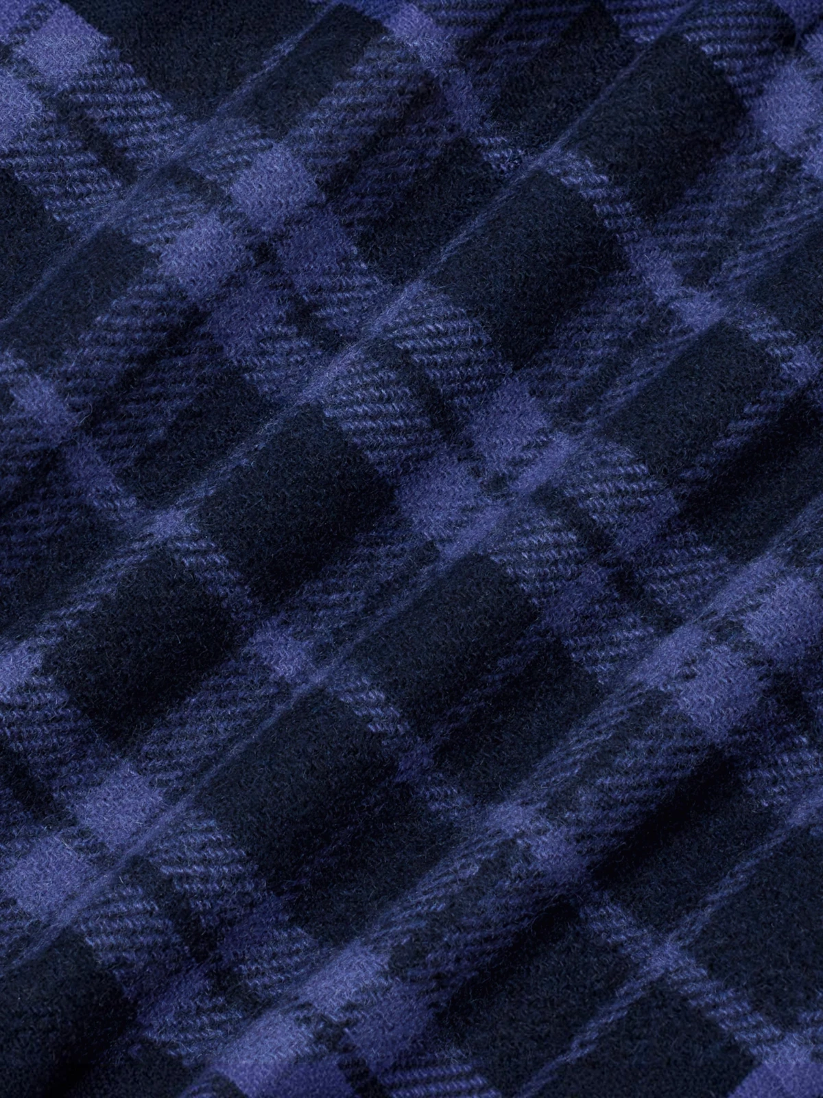 Куртка Check Flannel Jacket With Slogan Navy