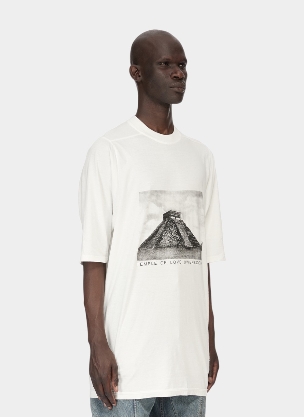 Футболка Temple Pyramid Jumbo SS T-Shirt Milk / Black