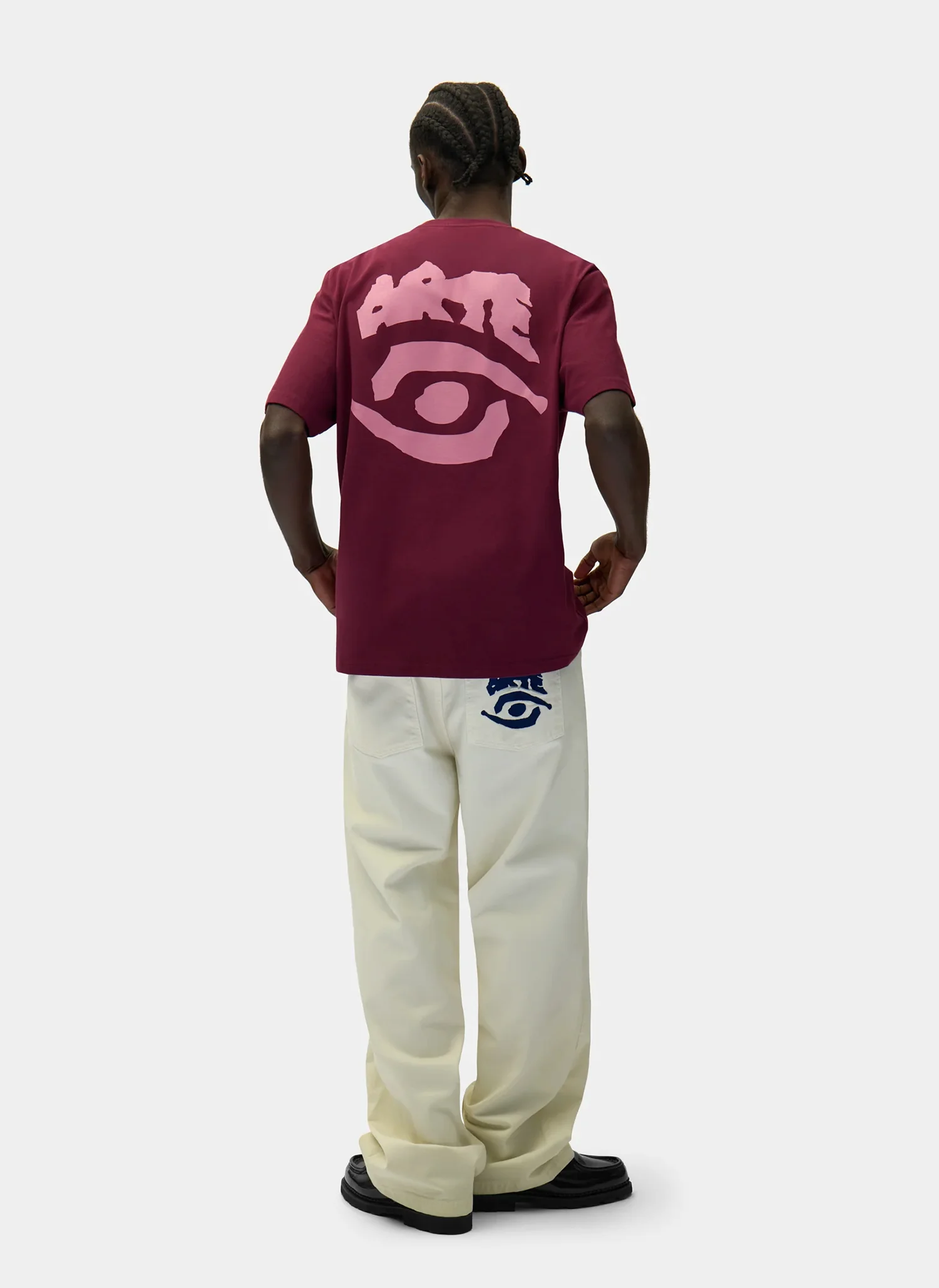 Футболка Eye Print T-shirt Bordeaux