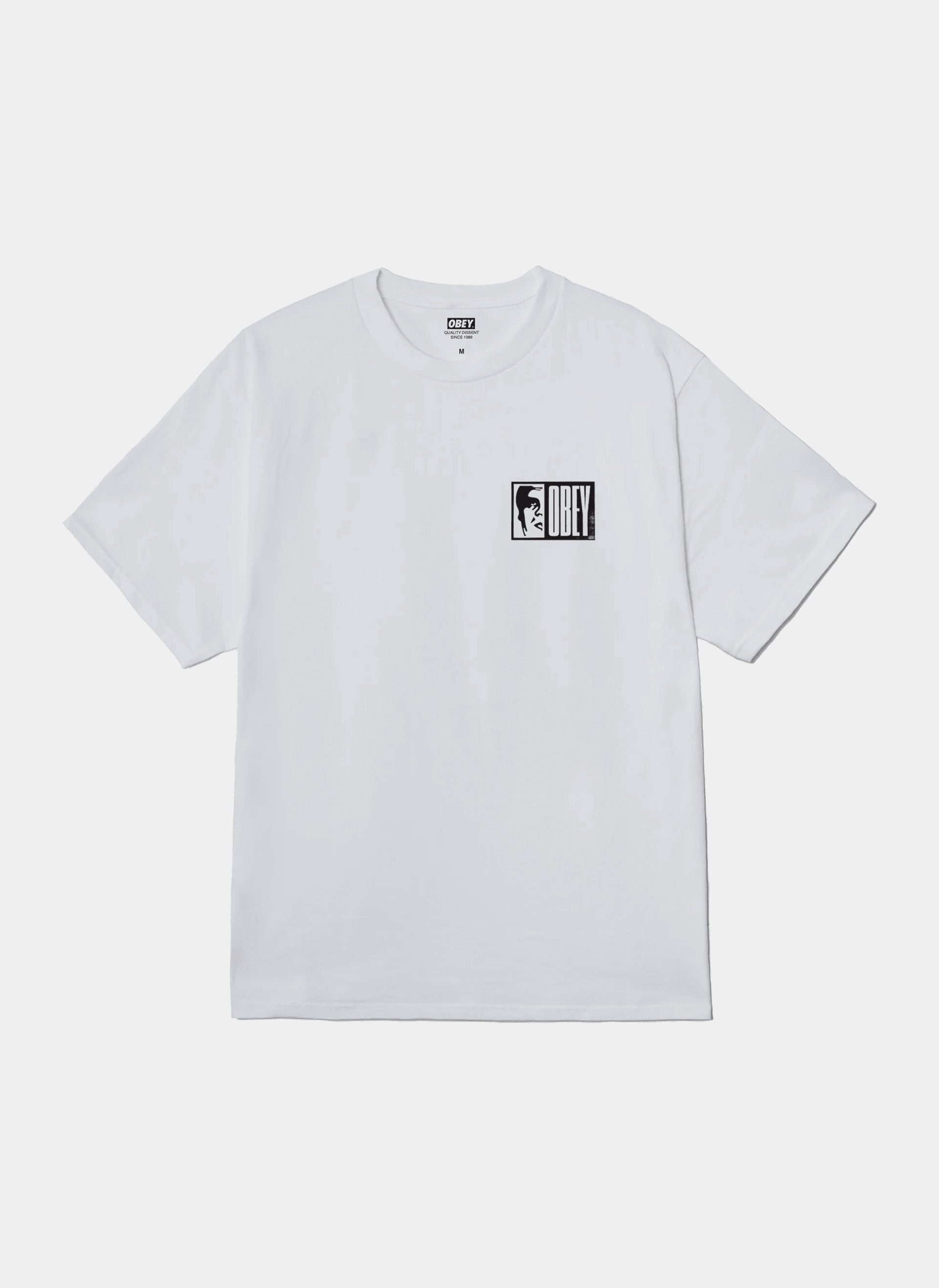 Футболка Obey Half Icon White