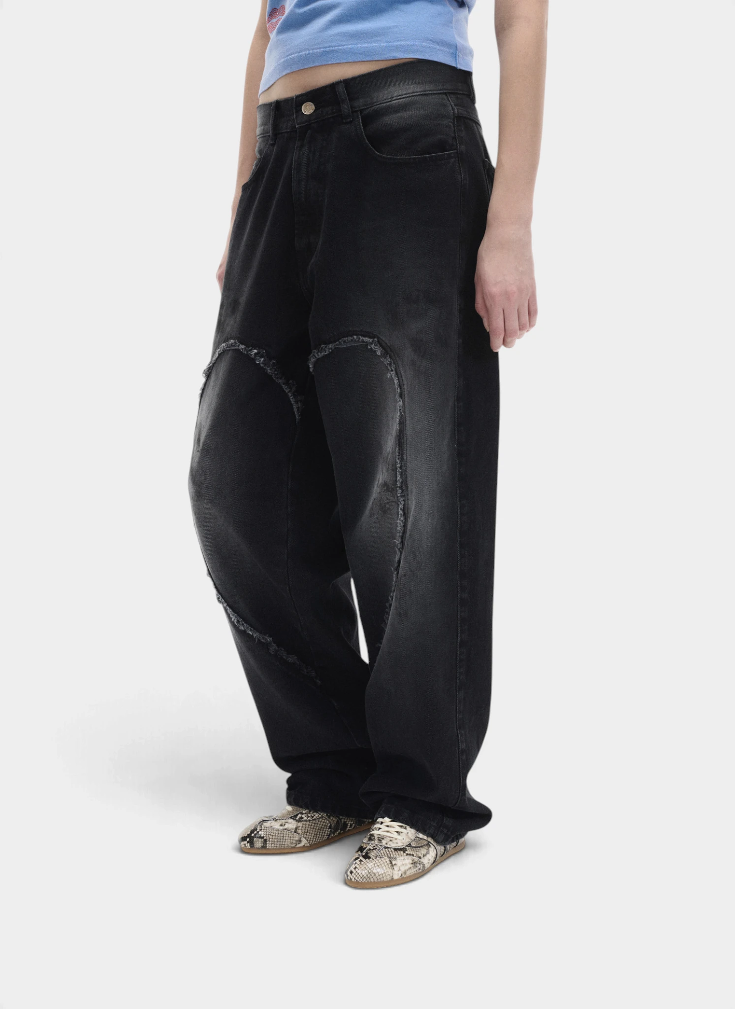 Джинсы Love Pants Get Naughty Denim Pants Off-Black