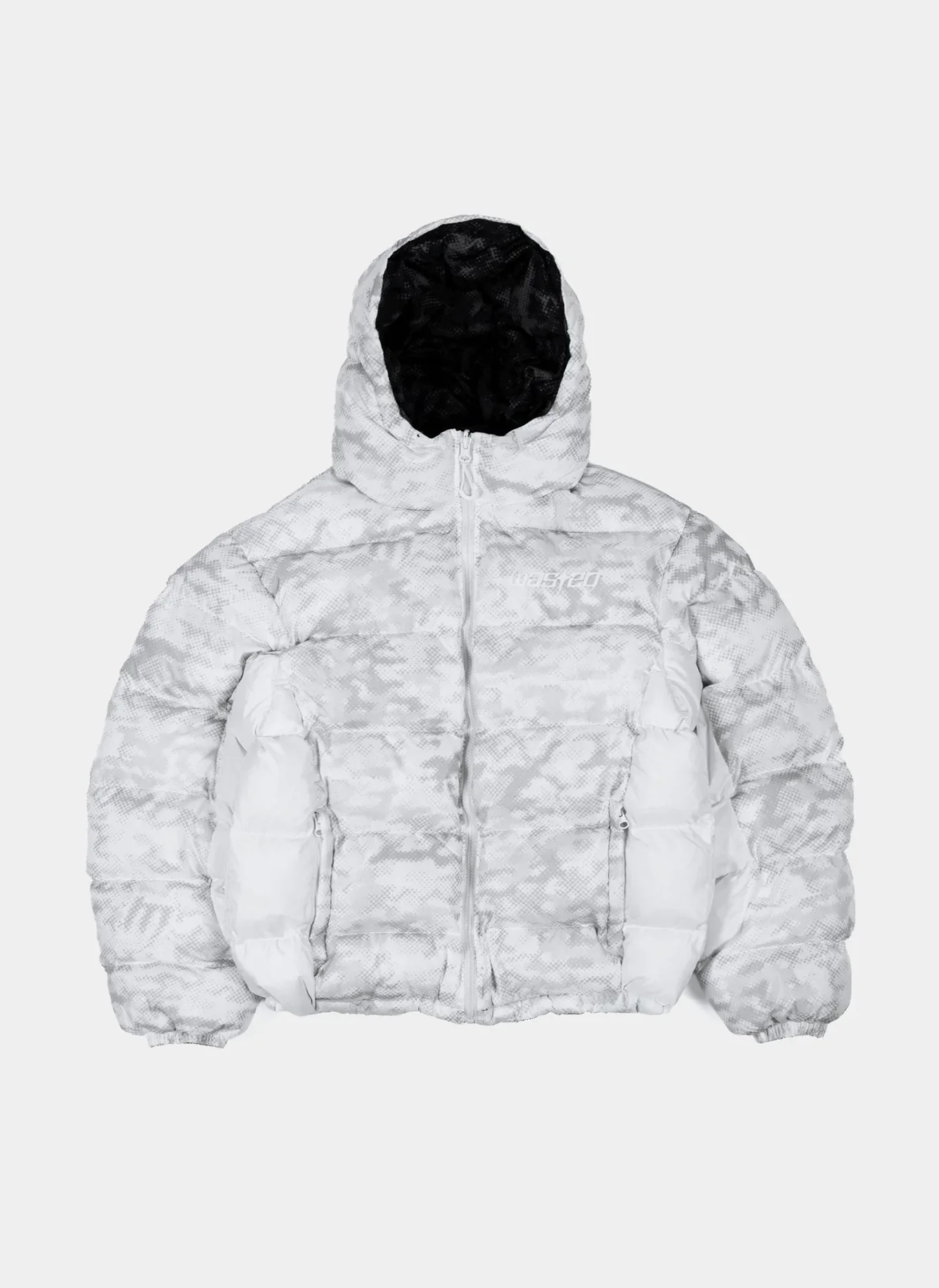 Пуховик Digicamo Reversible Puffer Jacket Camo White/Black