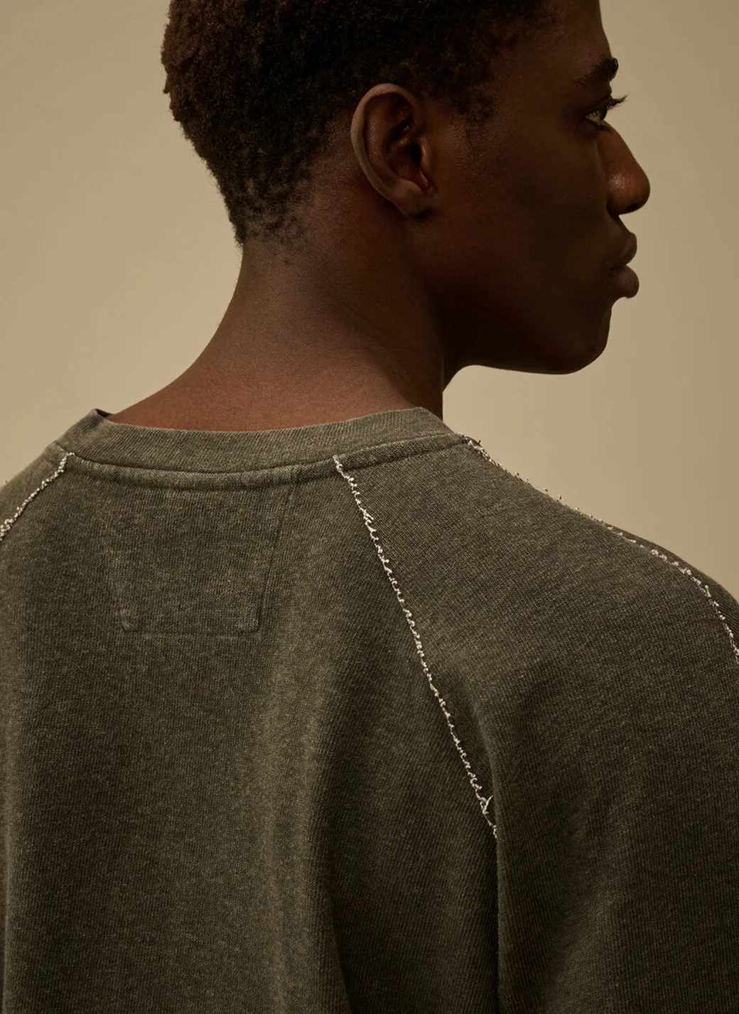 Свитшот Heavy Jersey Plated Crewneck Sweatshirt Gunmetal