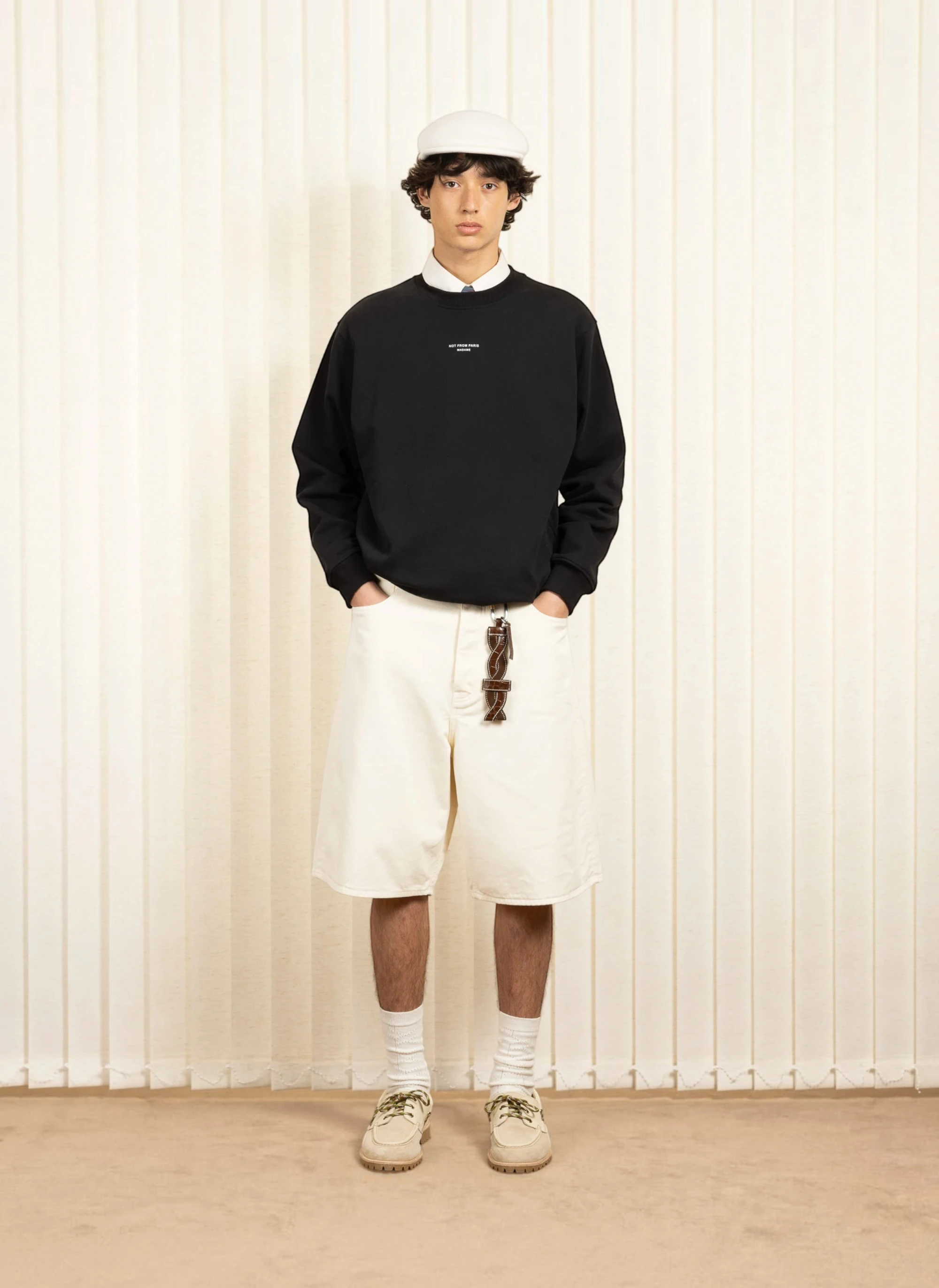 Свитшот Le Sweatshirt Slogan Classique Black