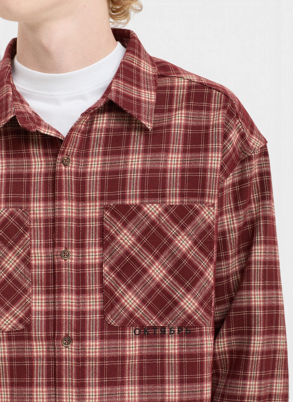 Рубашка Flannel Shirt Chocolate