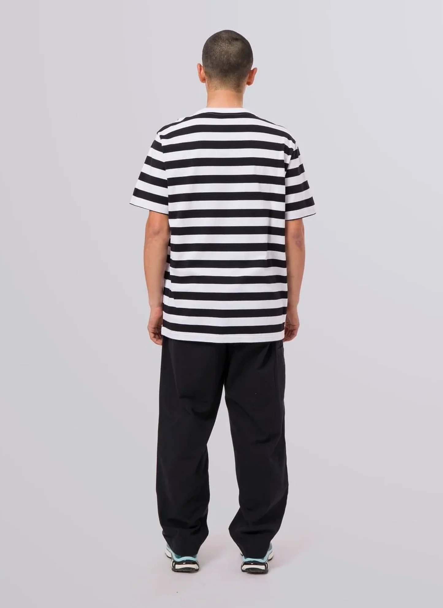 Футболка ‘Stinson S/S Stripe Knit Top’ Black