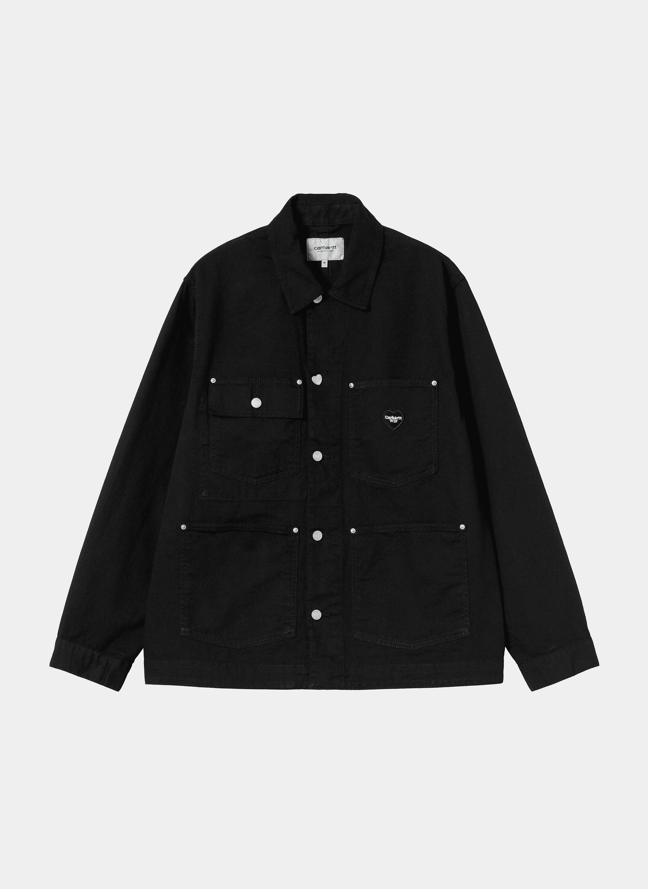 Куртка Drewe Chore Coat Black (Rinsed)