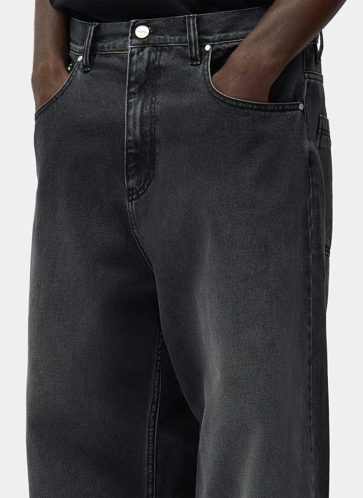 Джинсы Fade Wash Baggy Pants Black