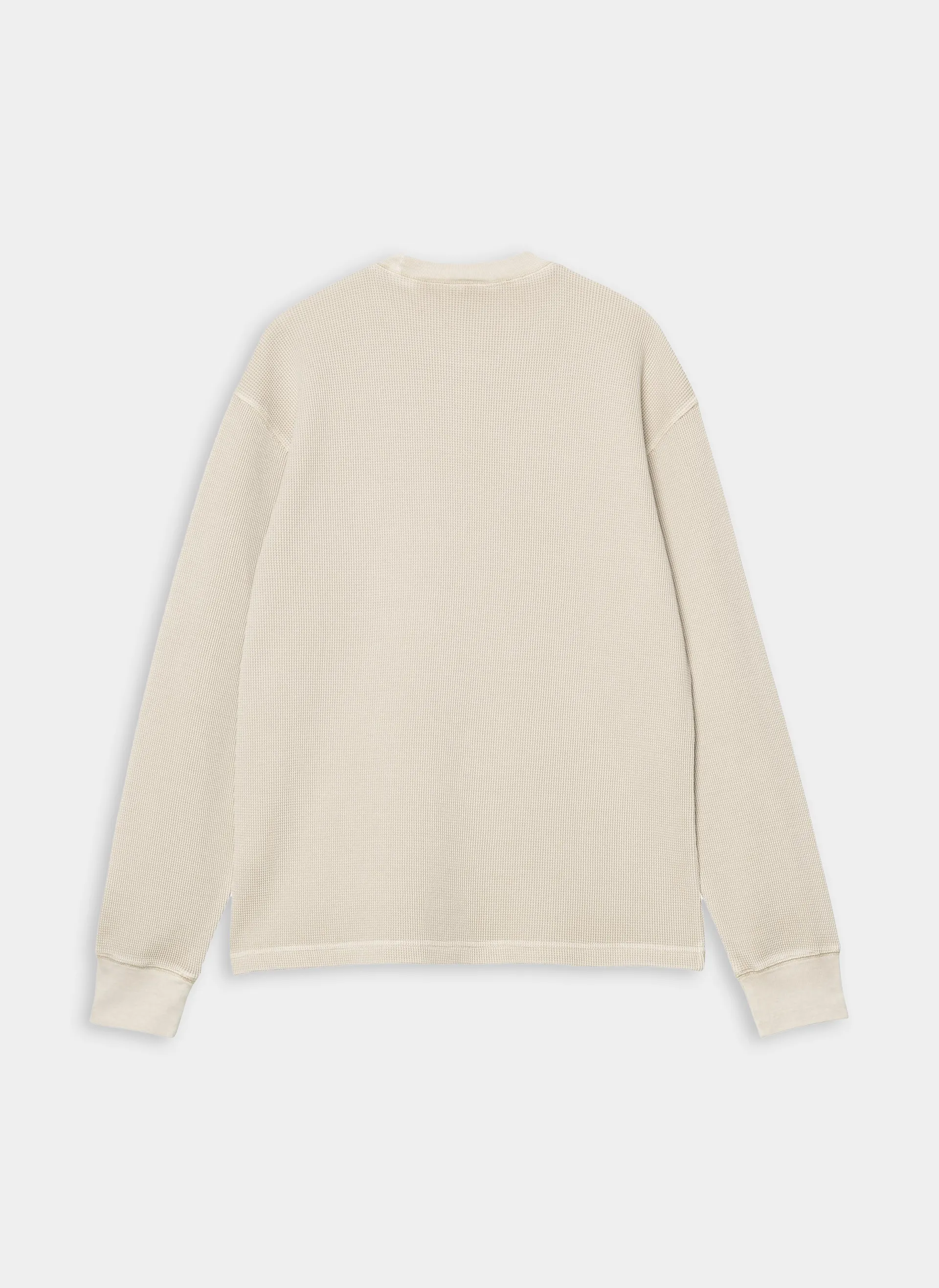 Лонгслив L/S Vista Waffle T-Shirt Fleur De Sel (Garment Dyed)