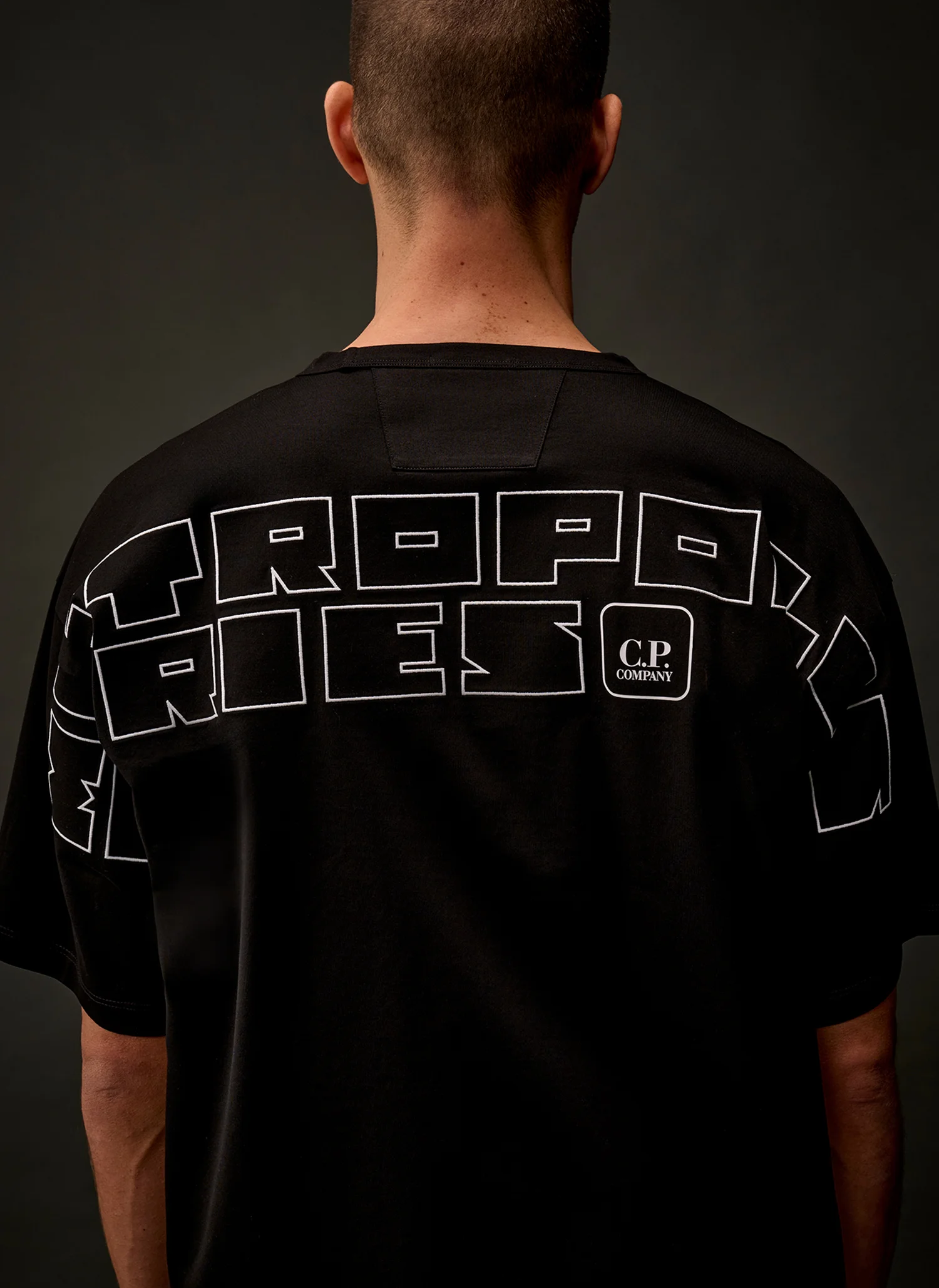 Футболка Metropolis Series Mercerized Jersey Long Sleeve T-Shirt Black