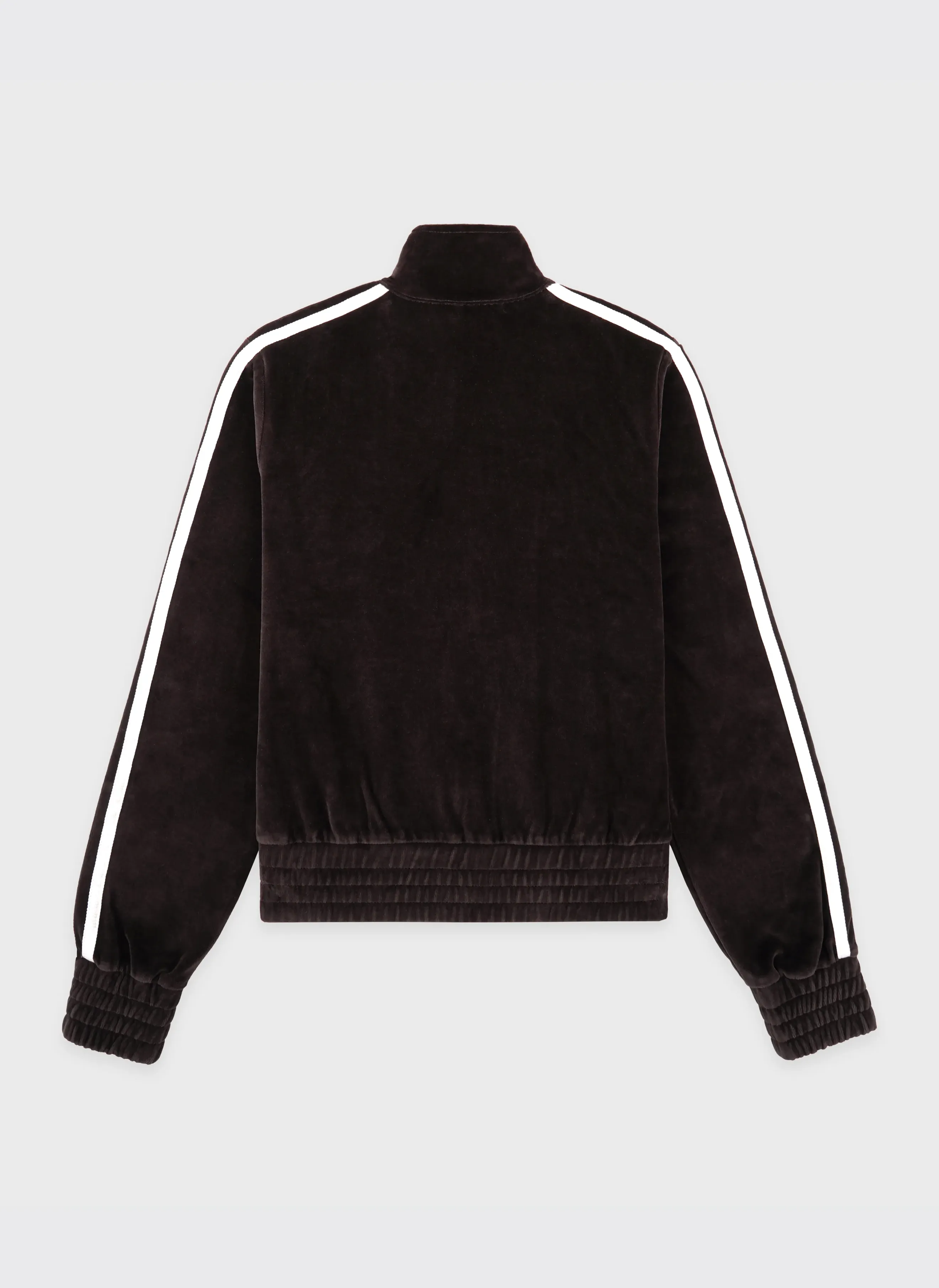 Олимпийка NY Crest Elio Velour Track Jacket Chocolate