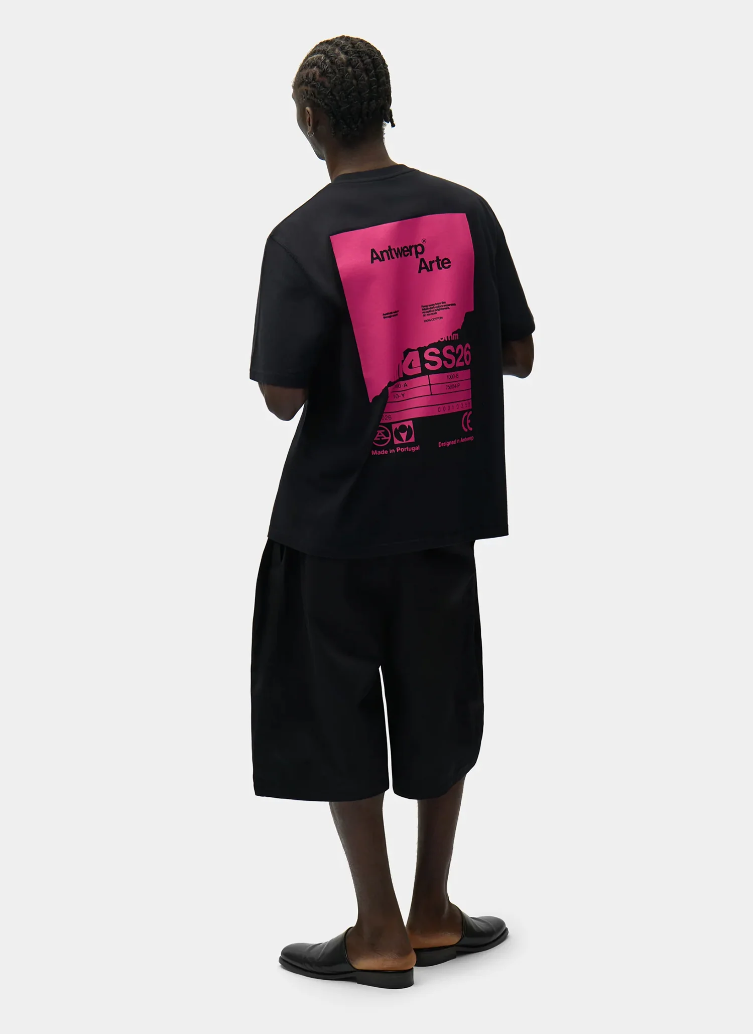 Футболка Back Poster T-shirt Black