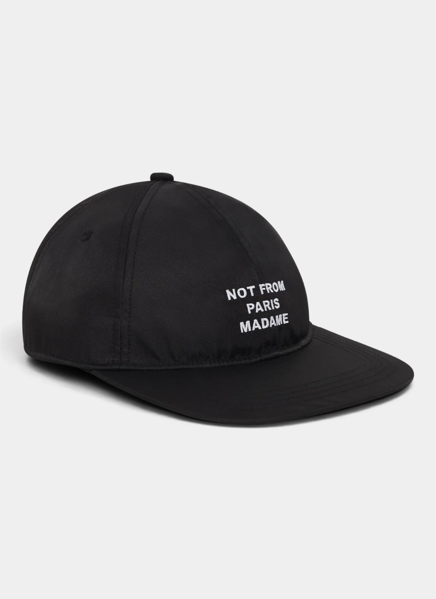 Кепка Slogan Flat Visor Cap Black