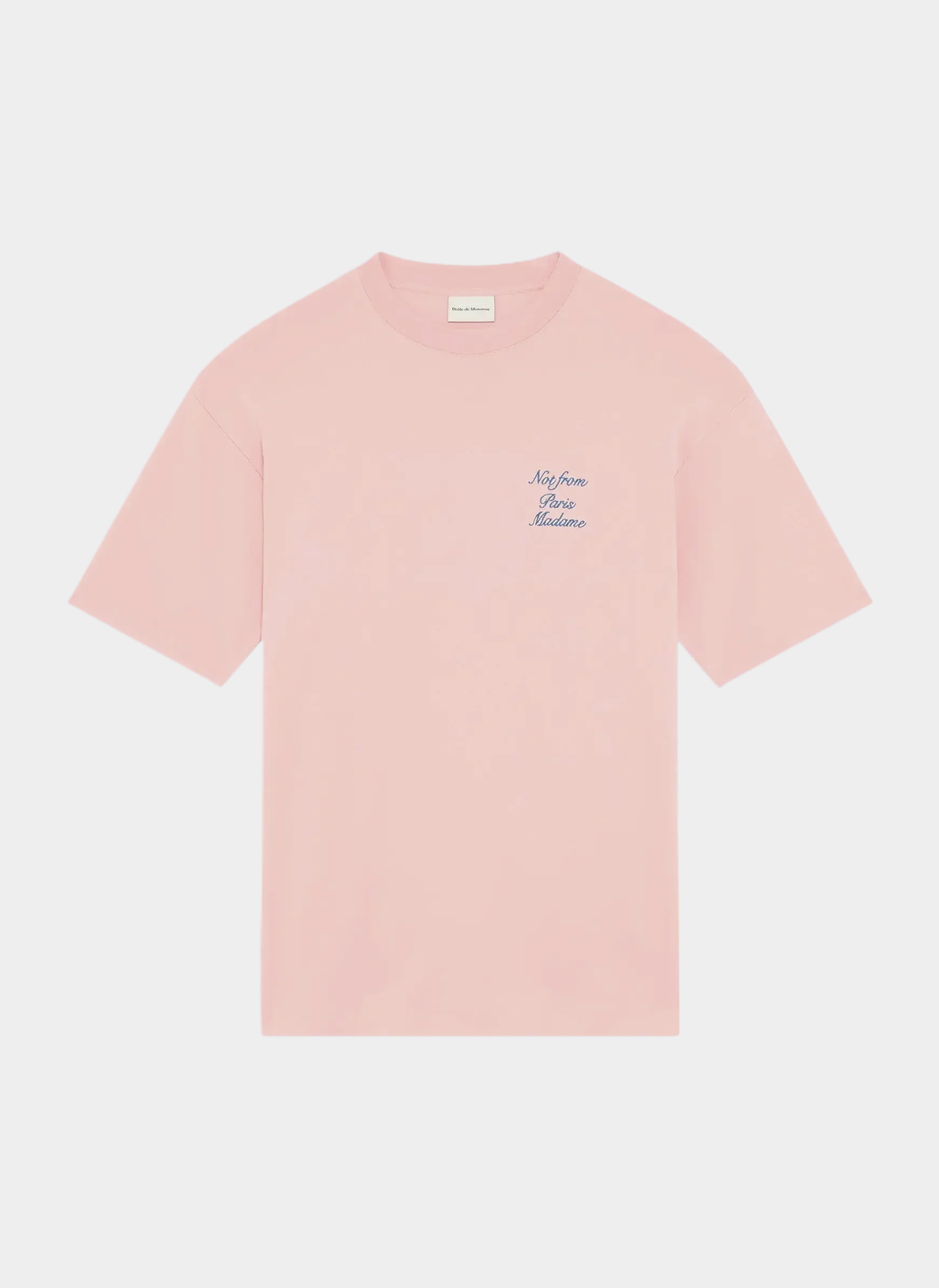 Футболка ‘Le T-Shirt Slogan Cursive’ Light Pink Футболка ‘Le T-Shirt Slogan Cursive’ Light Pink