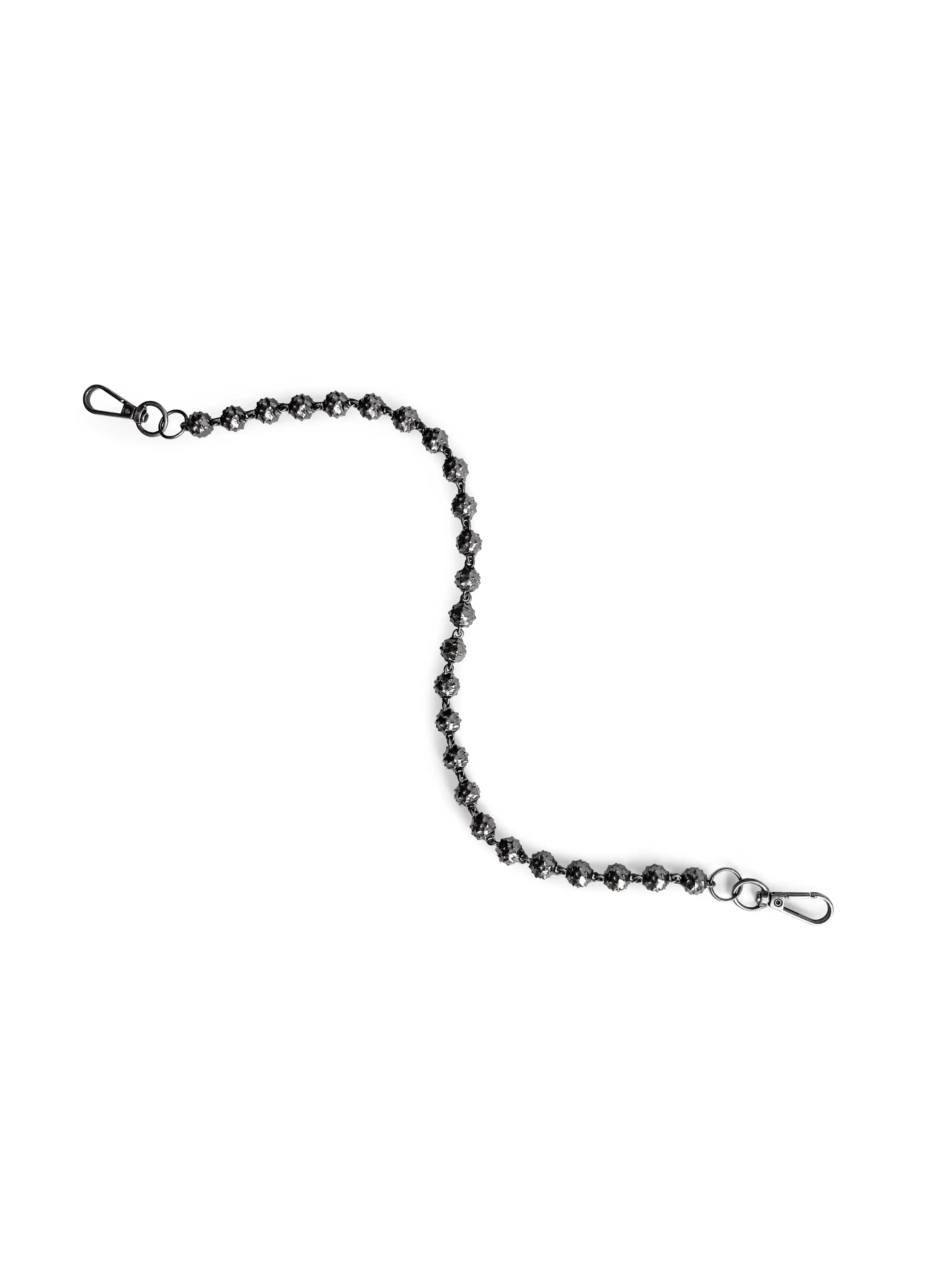 Брелок Spiked Walet Chain Charm Dark Metall