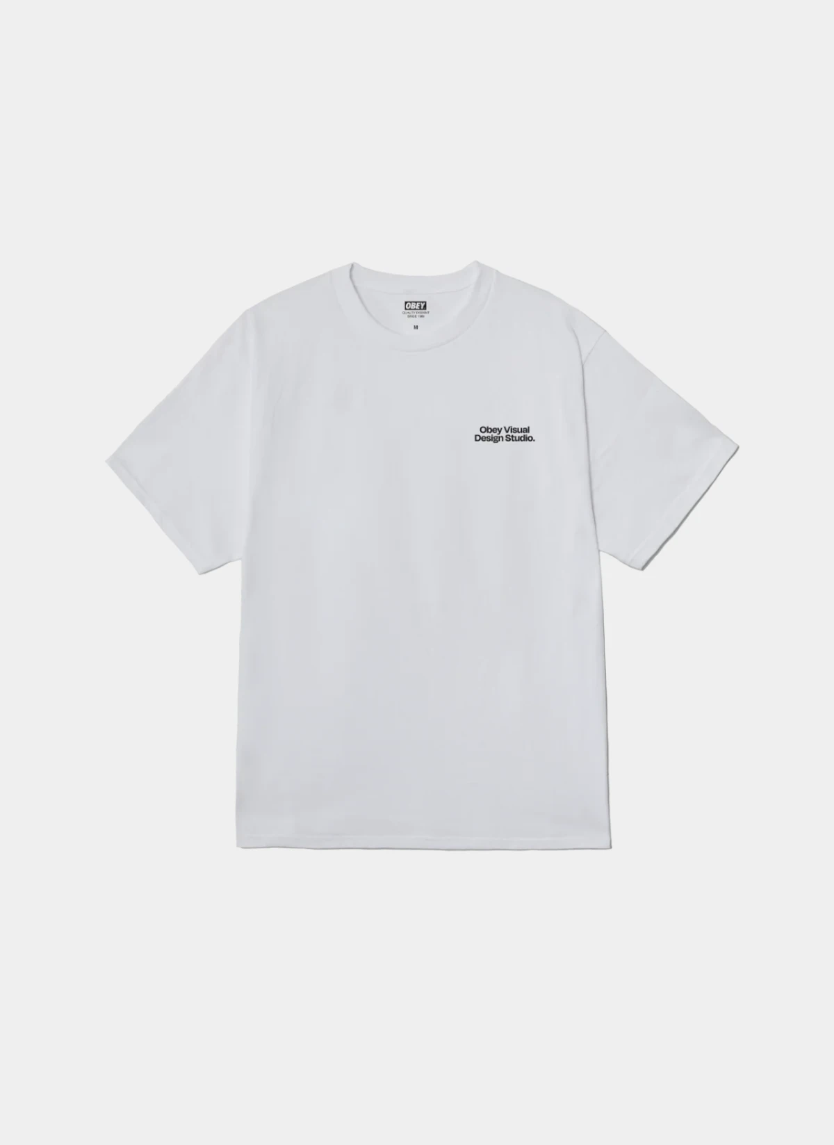 Футболка Obey Visual Design Studio White