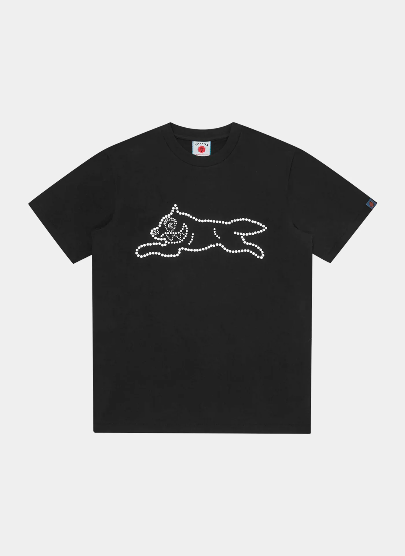 Футболка Crystal Running Dog T-Shirt Black