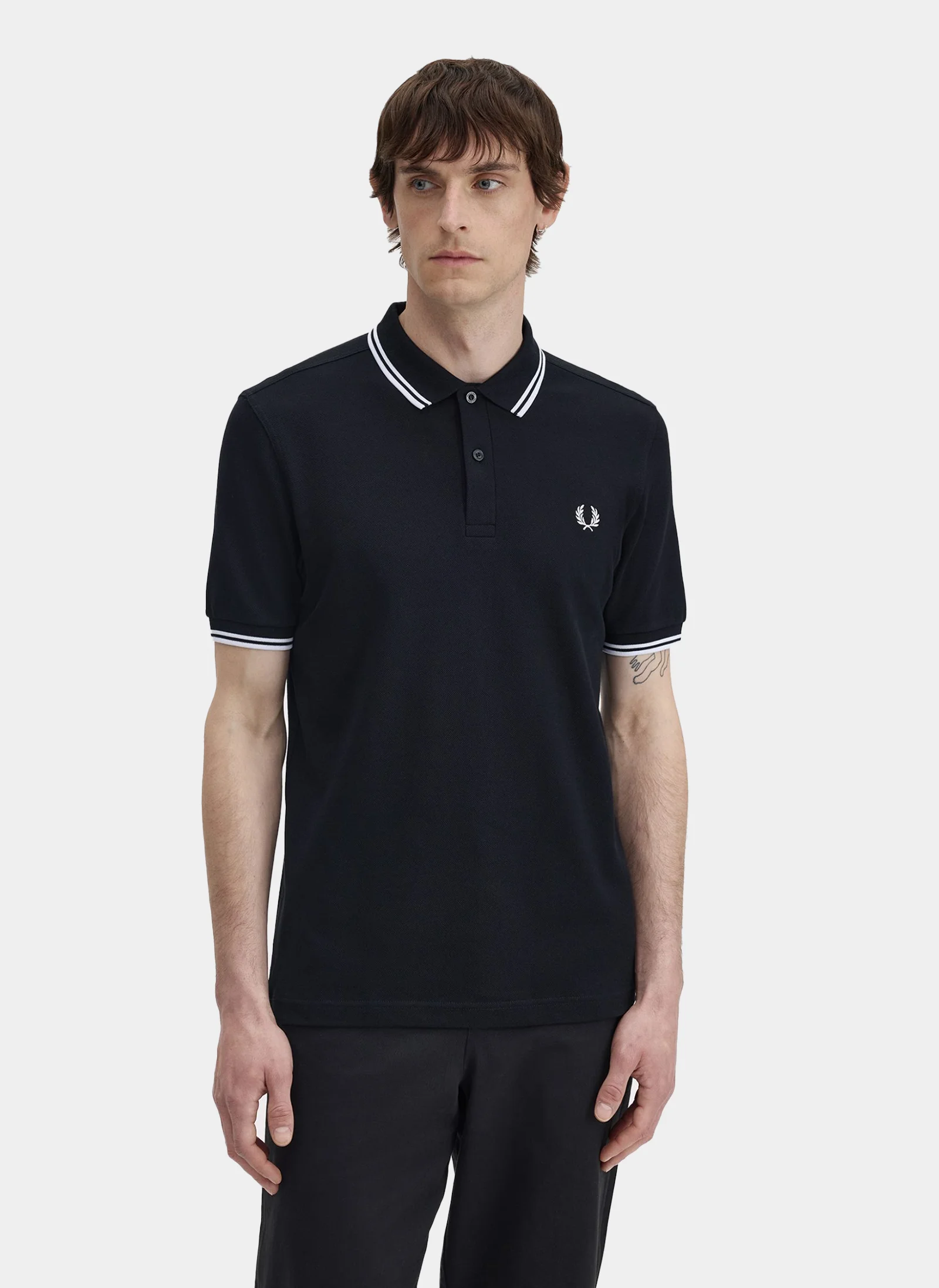 Рубашка Twin Tipped Fred Perry Shirt 350